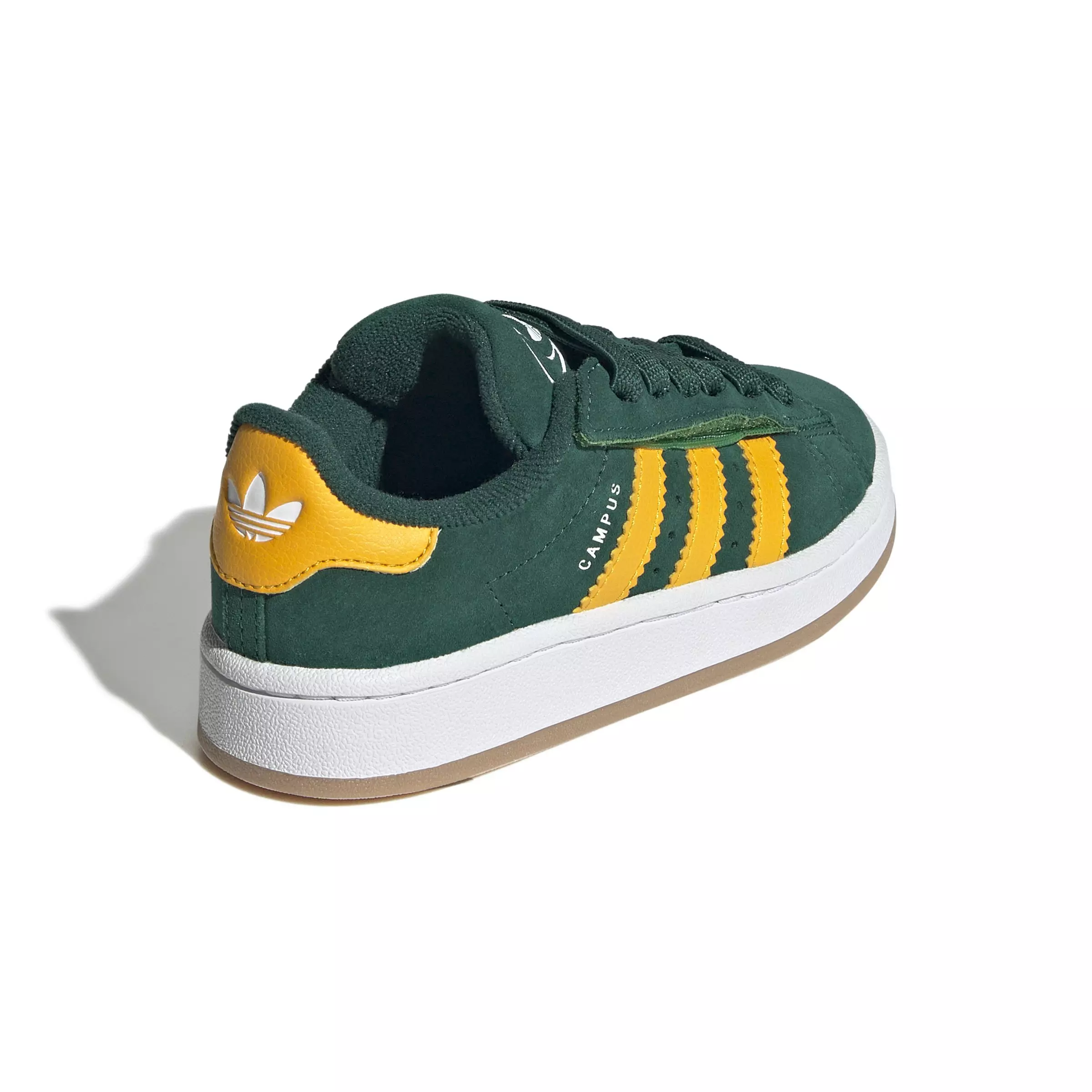 adidas Originals Campus 00s Comfort Closure "Collegiate Green/Yellow/White" Preschool Boys' Shoe - GREEN/YELLOW/WHITE