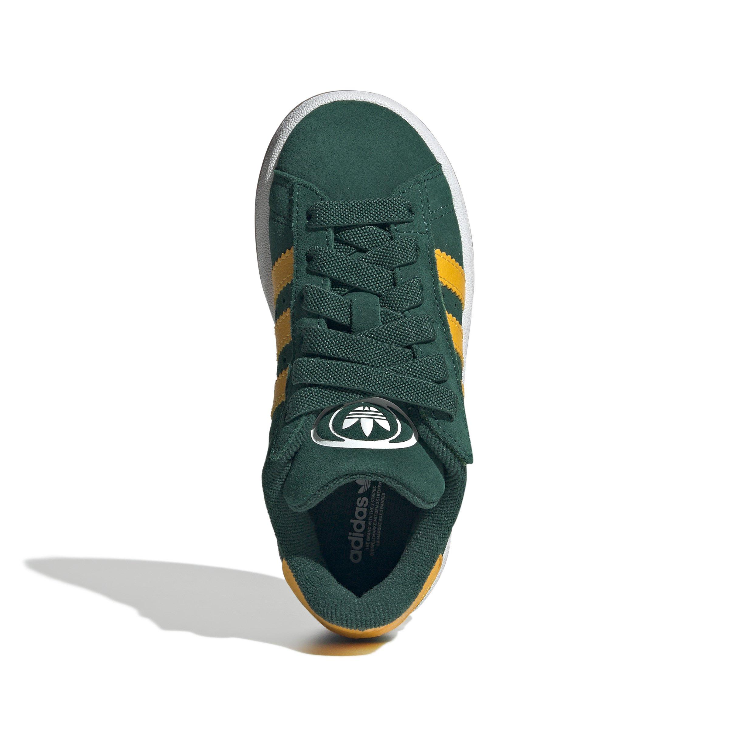 adidas Originals Campus 00s Comfort Closure Preschool Boys' "Collegiate Green/Yellow/White" Shoe