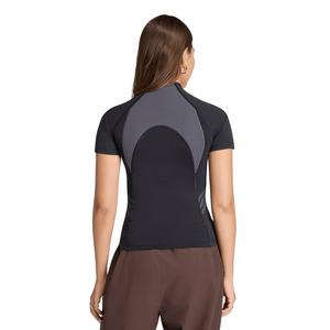 adidas Women's Originals EQT Tight Short Sleeve T-Shirt - Black/Grey