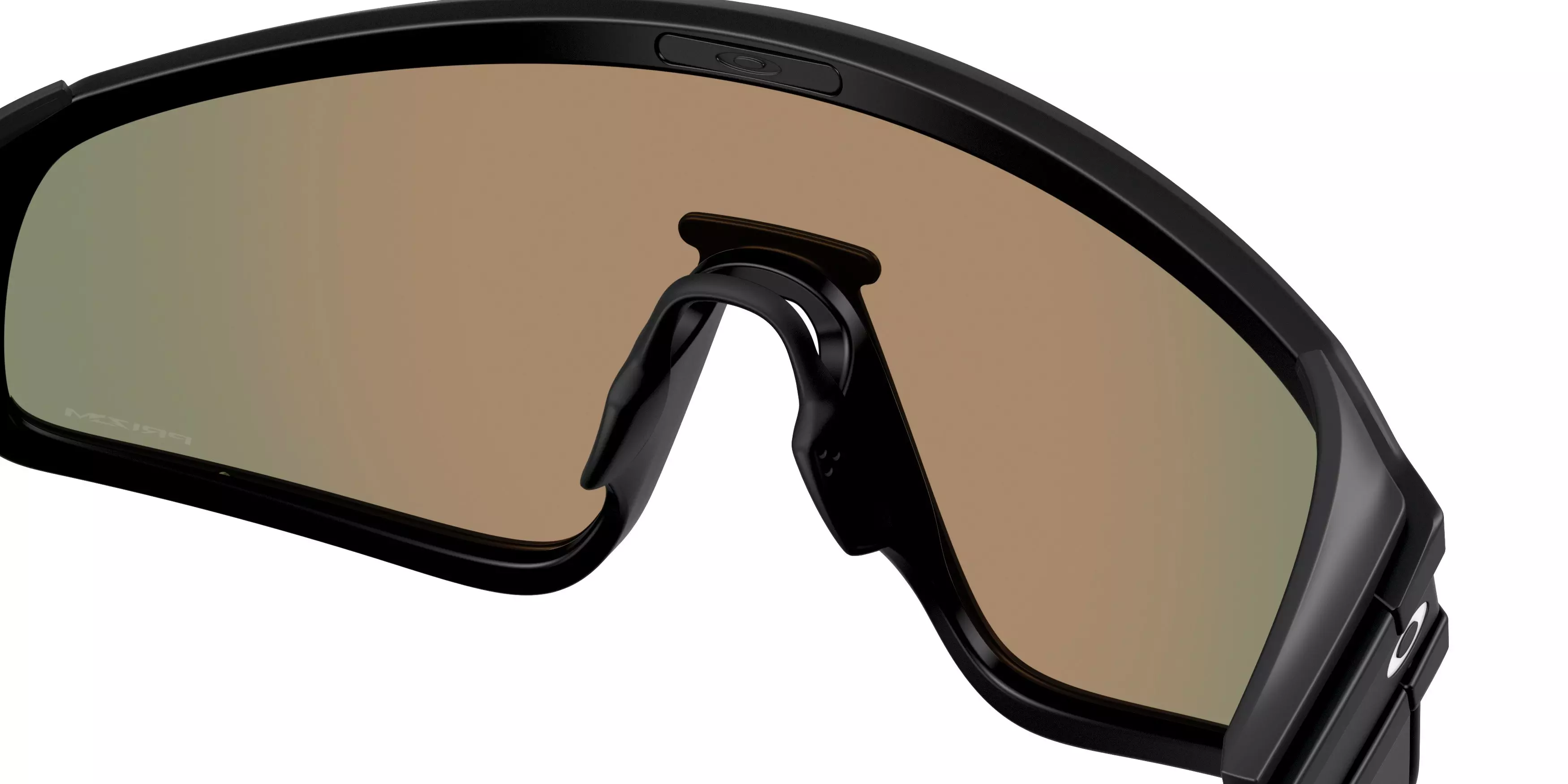 Oakley Latch Panel Prizm Ruby Sunglasses - Matte Black - BLACK/RED