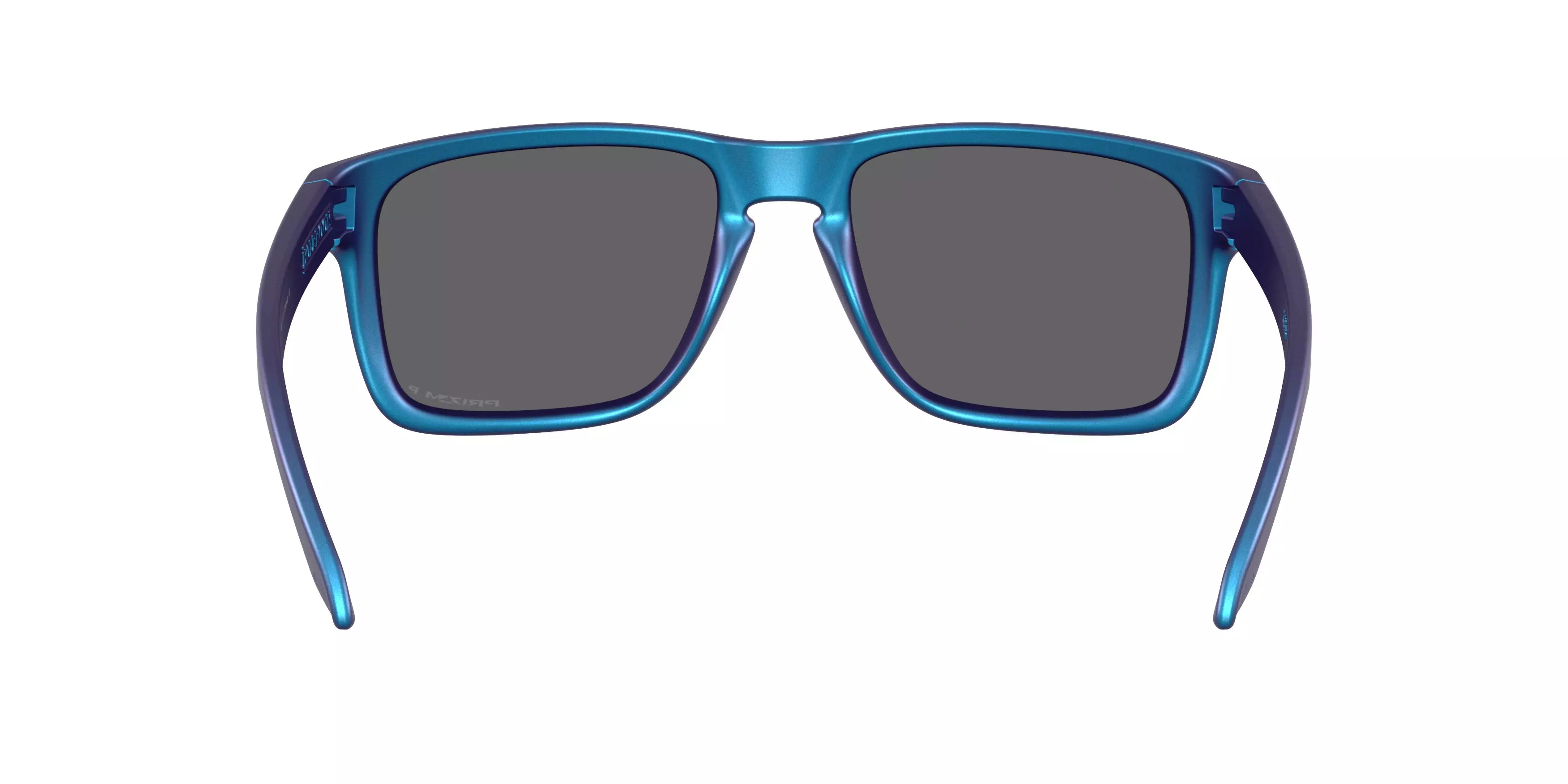 Oakley Holbrook XL Prizm Black Polar Sunglasses - Matte Cyan/Blue Colorshift - BLUE/GREY