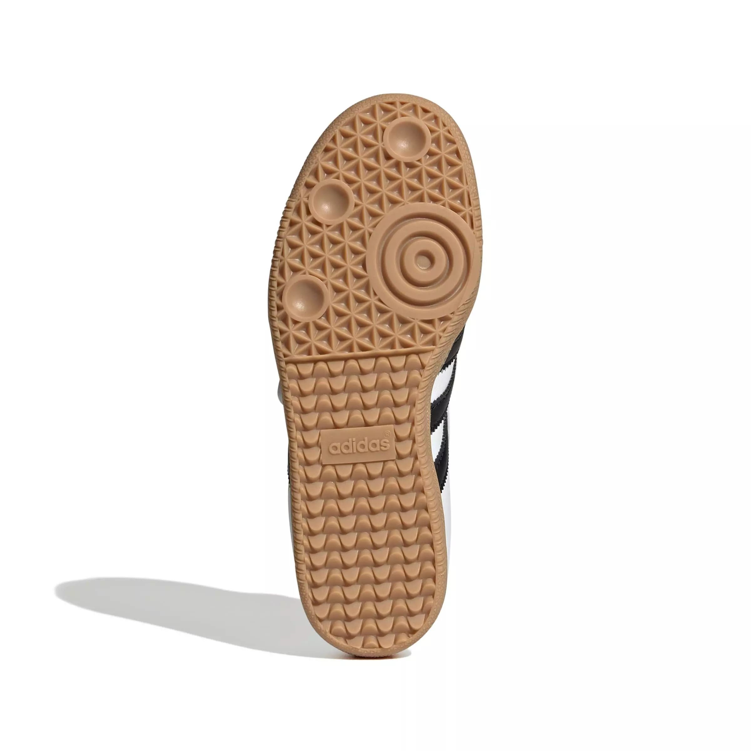 adidas Originals Samba Jane "Ftwr White/Alumina/Gum 3" Grade School Girls' Shoe - WHITE/ALUMINA/GUM