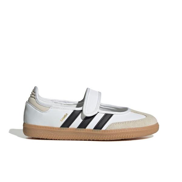 adidas Originals Samba Jane "Ftwr White/Alumina/Gum 3" Grade School Girls' Shoe