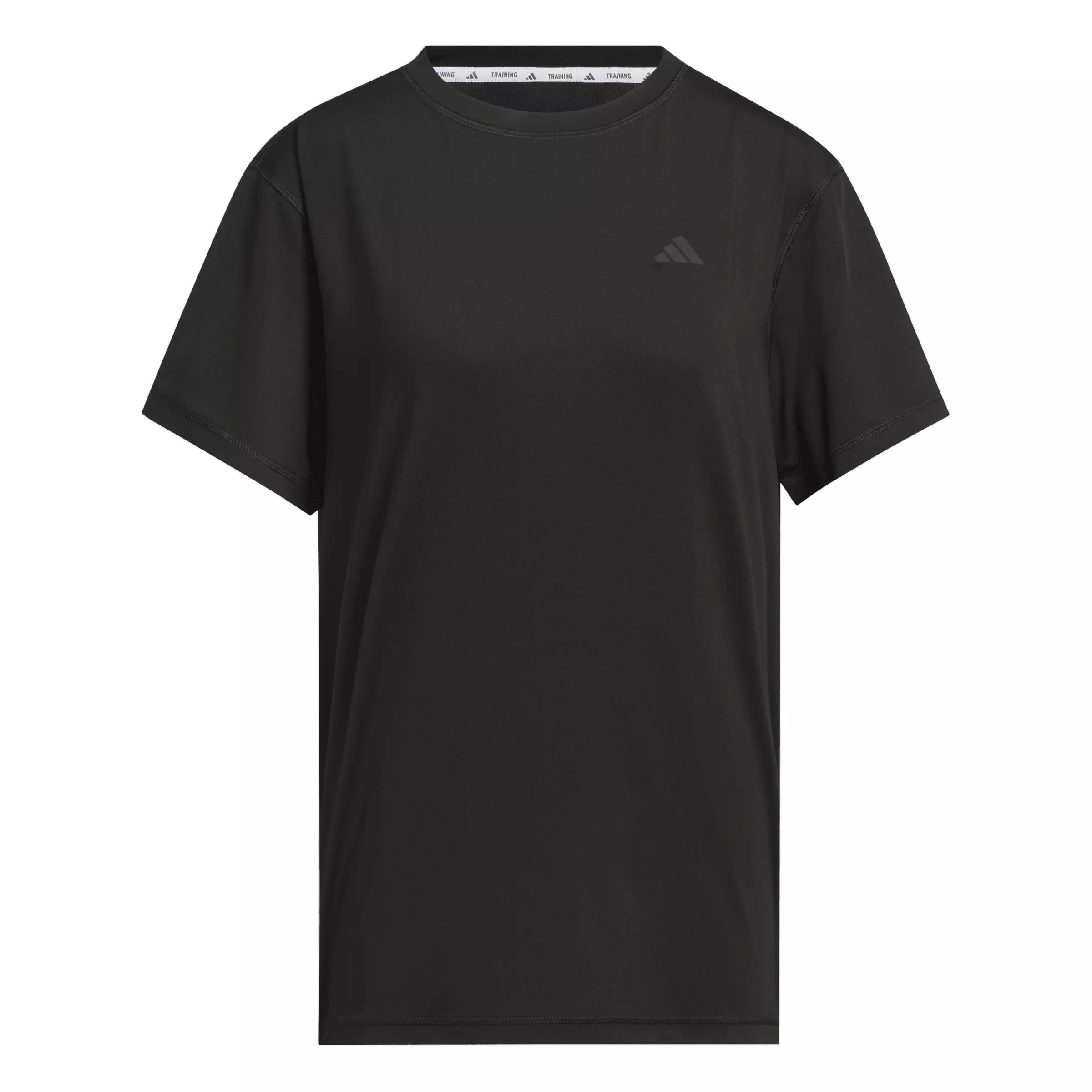 adidas Women's Designed for Train Everyday Workout T-Shirt - Black - BLACK