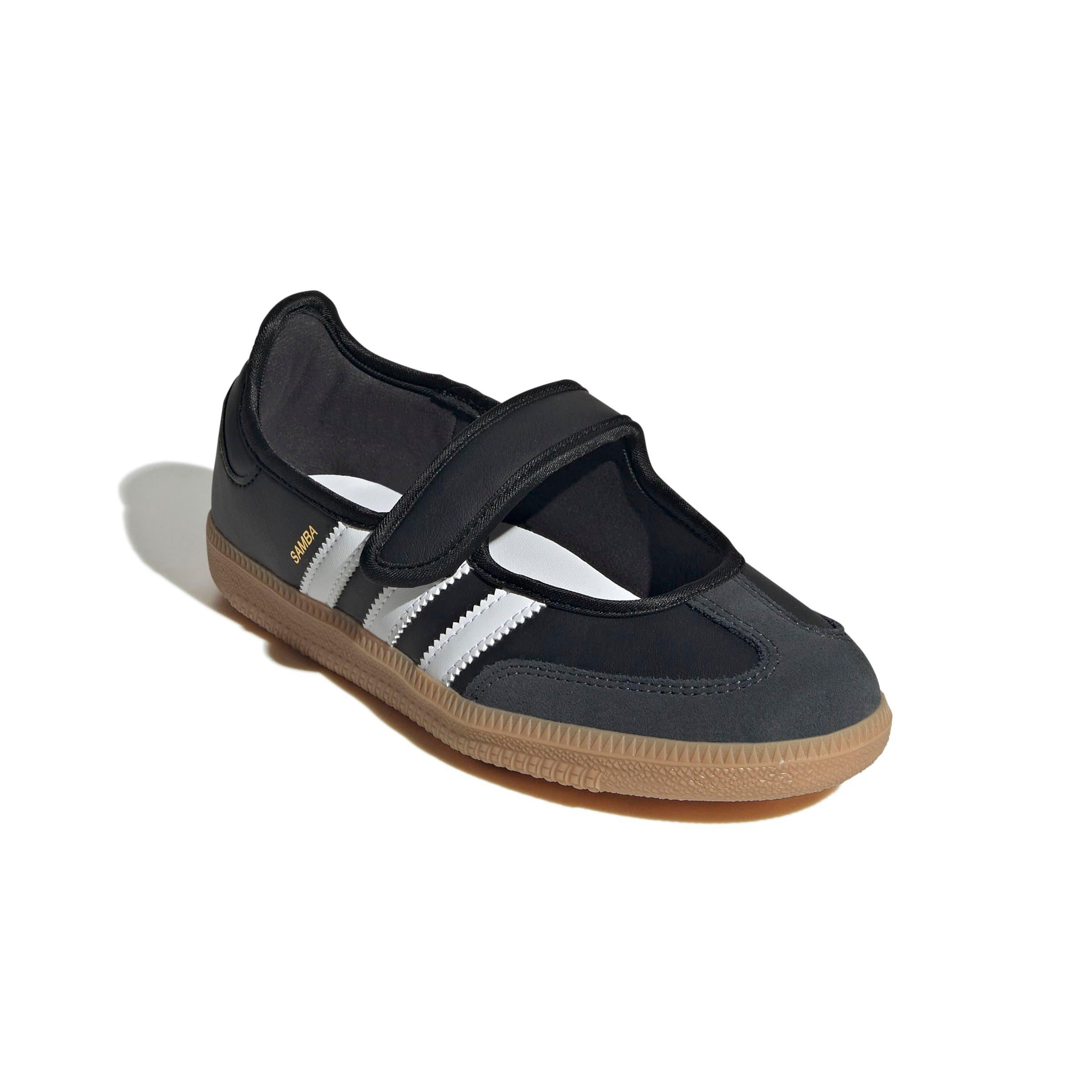 adidas Originals Samba Jane Grade School Girls' "Core Black/Ftwr White/Gum 3" Shoe
