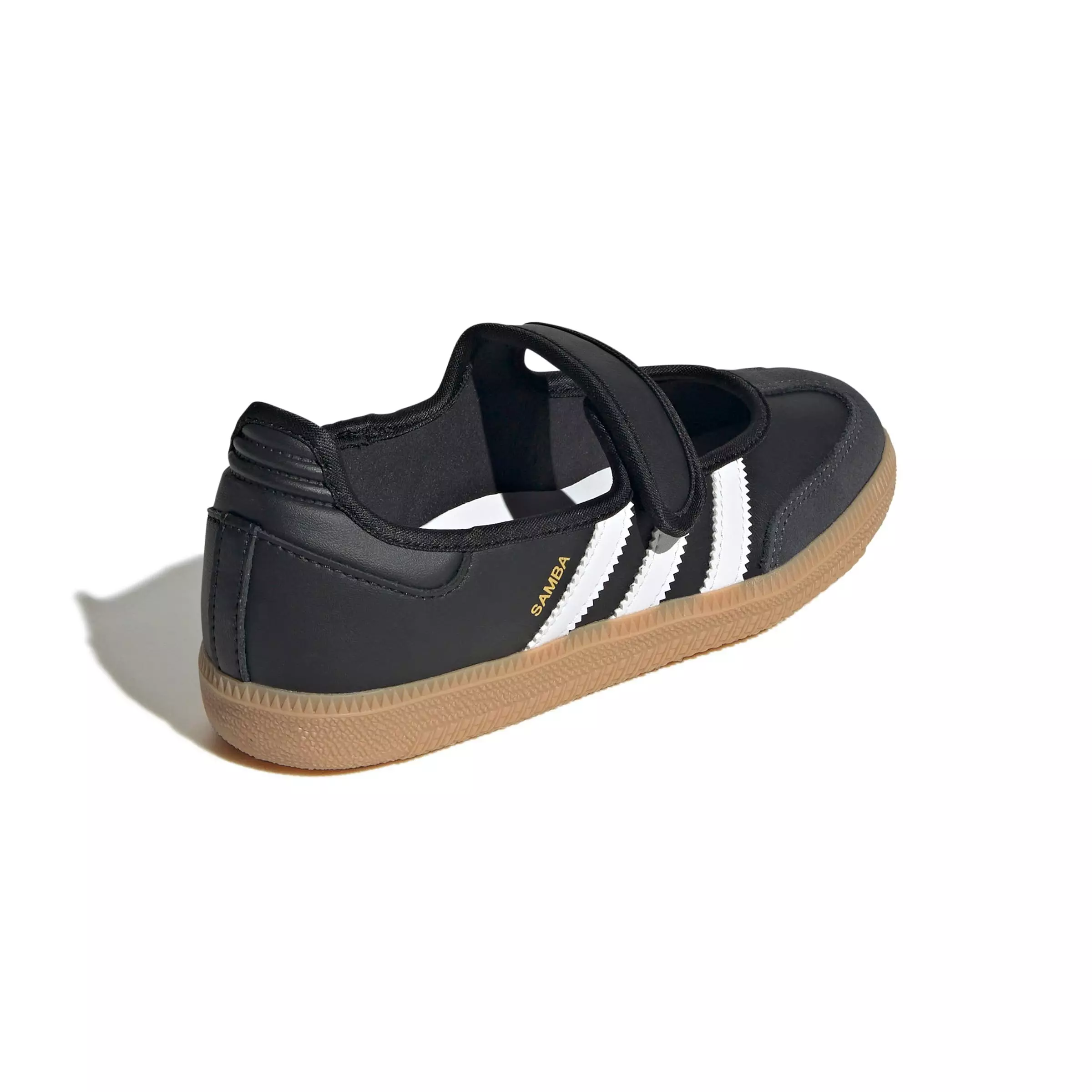 adidas Originals Samba Jane "Core Black/Ftwr White/Gum 3" Grade School Girls' Shoe - BLACK/WHITE/GUM