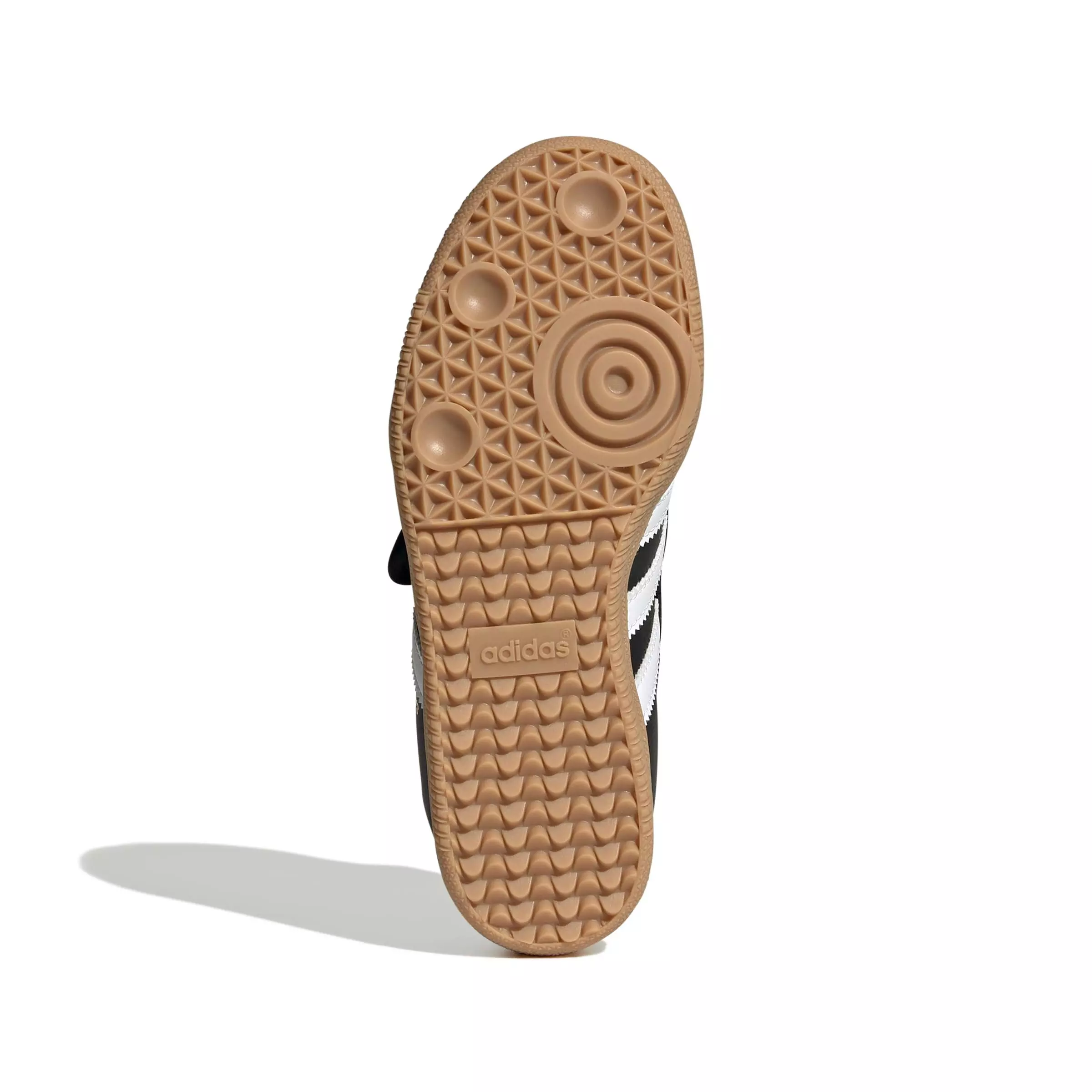 adidas Originals Samba Jane "Core Black/Ftwr White/Gum 3" Grade School Girls' Shoe - BLACK/WHITE/GUM