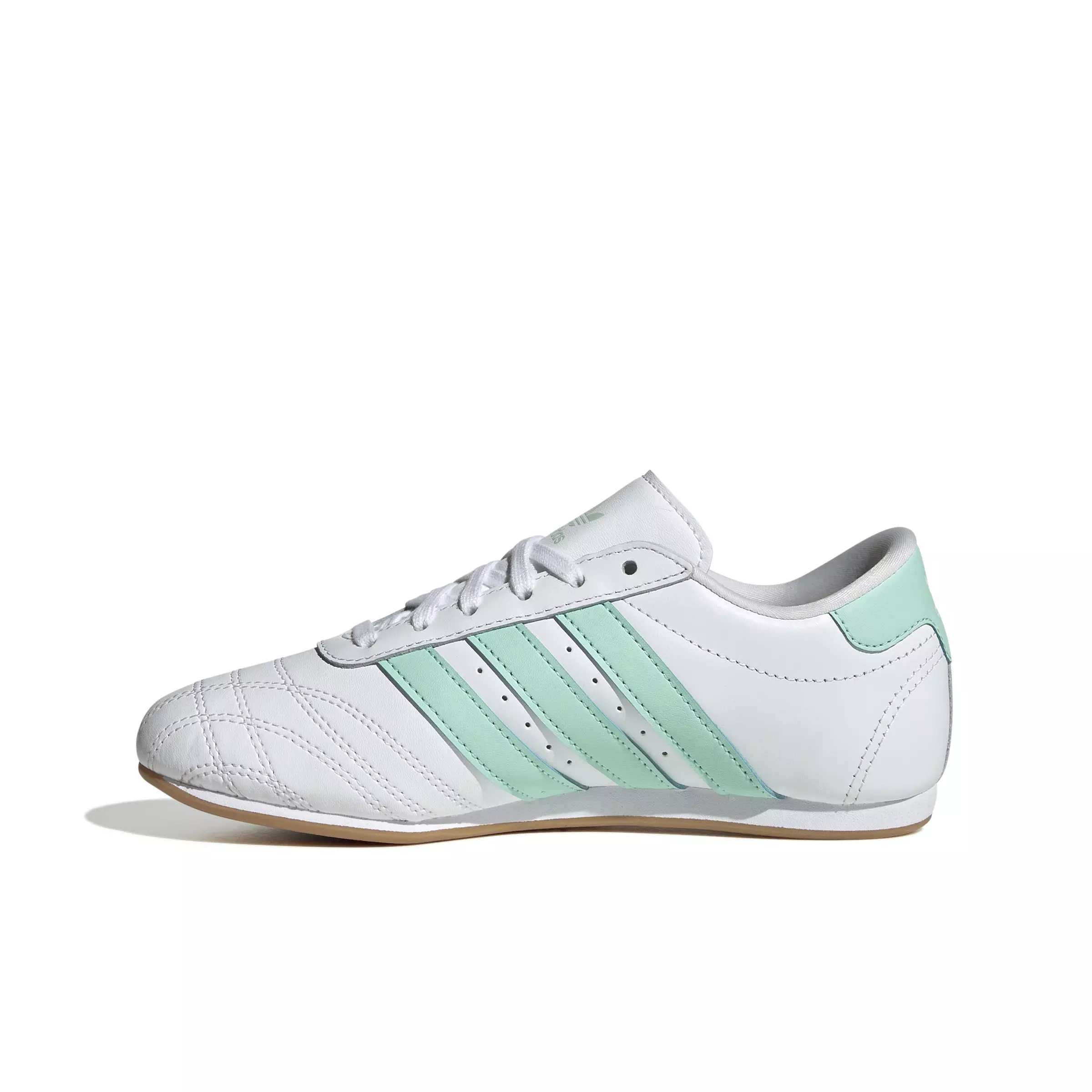adidas Originals Taekwondo Lace "Ftwr White/Clear Mint/Gum 3" Grade School Girls' Shoe - WHITE/MINT/GUM