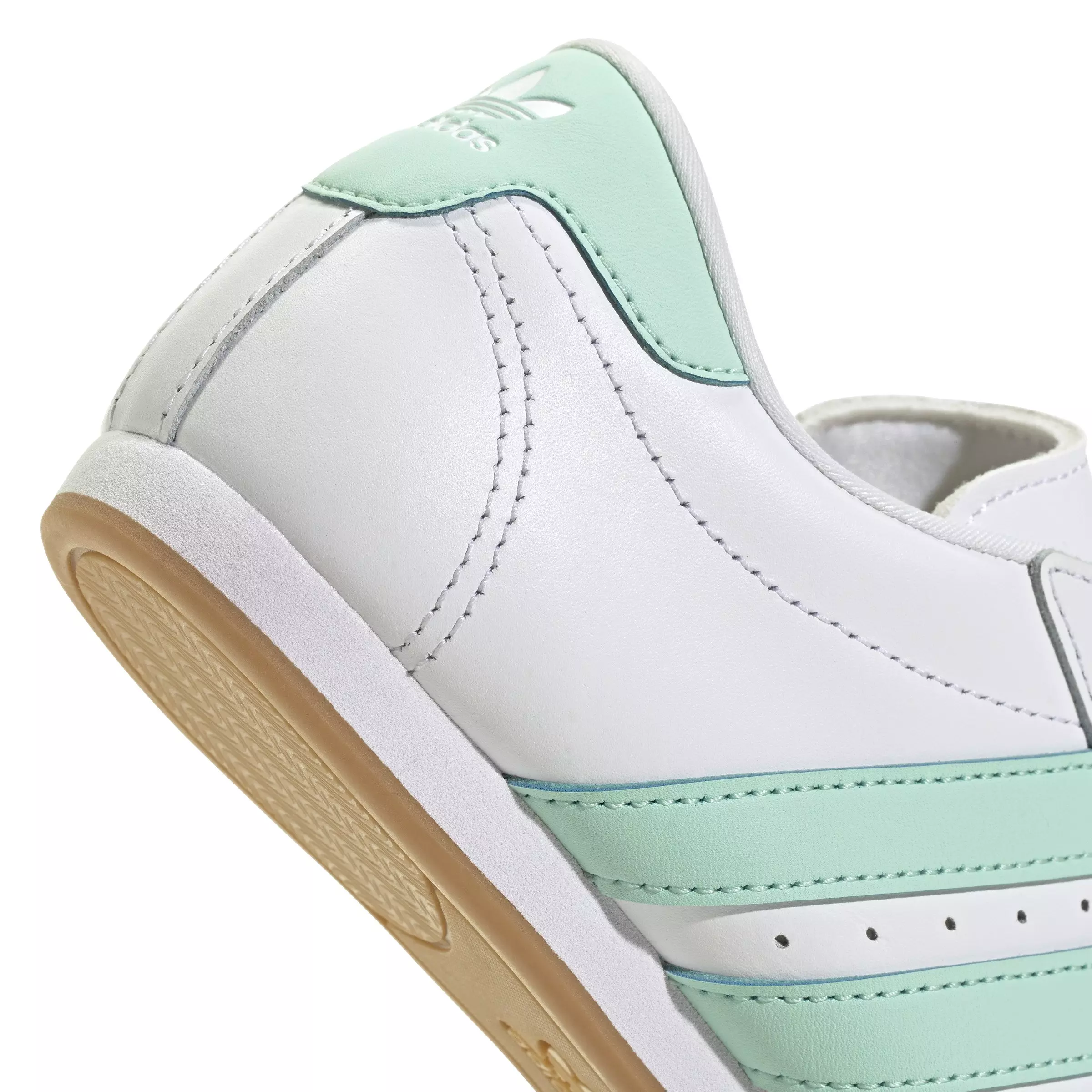 adidas Originals Taekwondo Lace "Ftwr White/Clear Mint/Gum 3" Grade School Girls' Shoe - WHITE/MINT/GUM