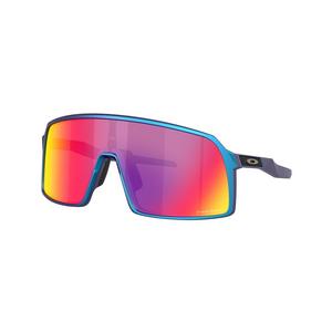 Oakley Sutro Prizm Road Sunglasses - Matte Cyan/Blue Colorshift