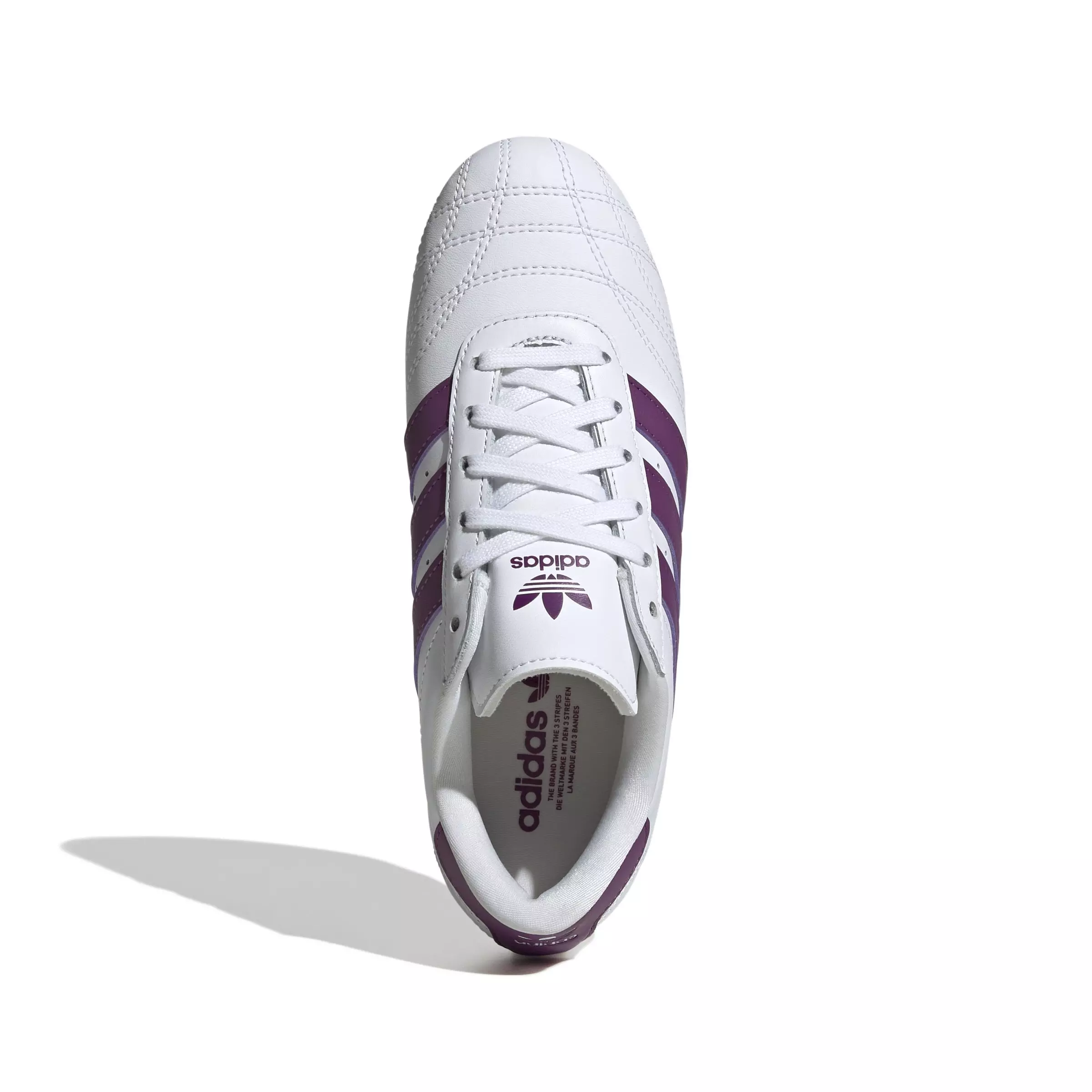 adidas Originals Taekwondo Lace "Ftwr White/Rich Mauve/Gum 3" Grade School Girls' Shoe - WHITE/MAUVE/GUM
