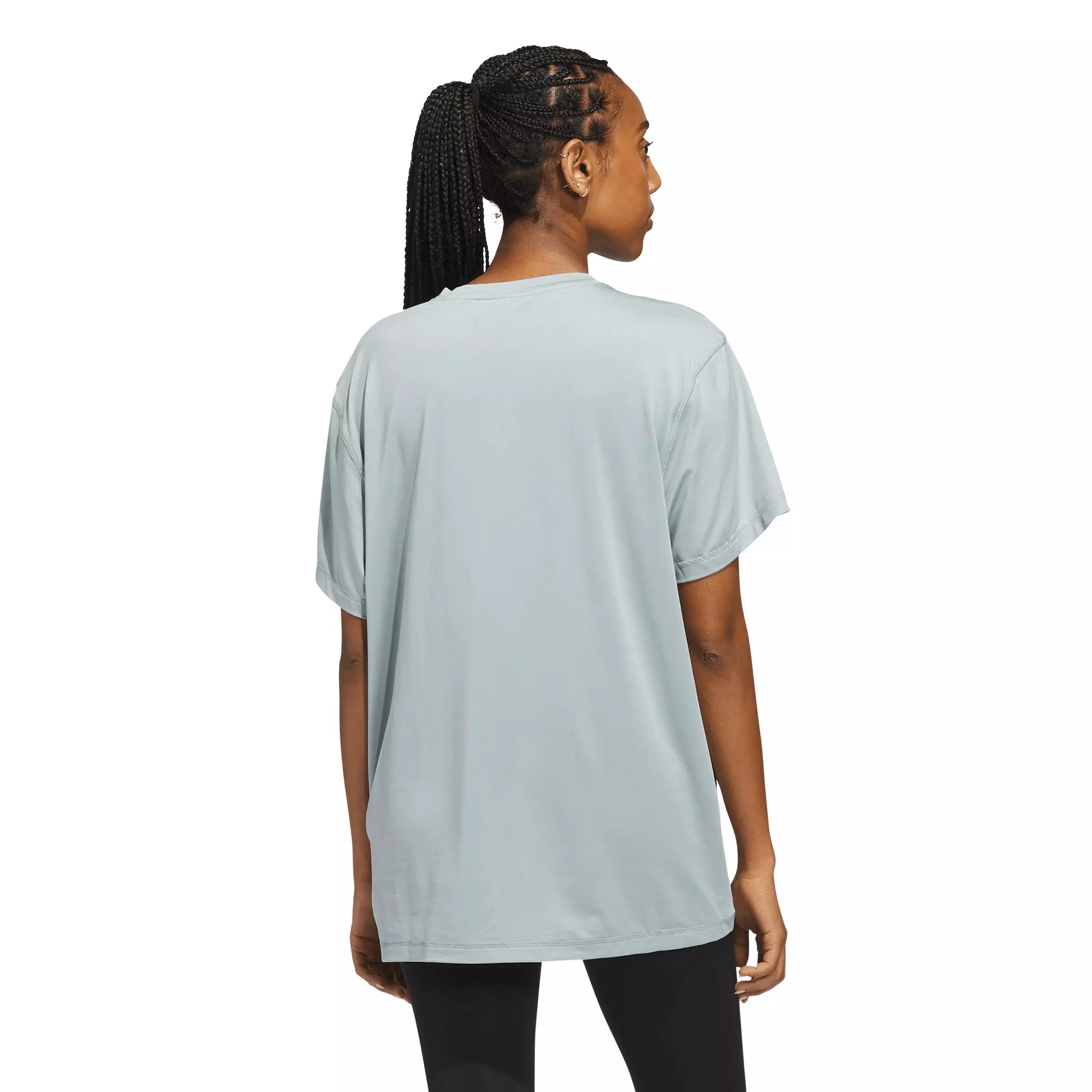adidas Women's Designed for Train Everyday Workout T-Shirt - Sage Green - SAGE GREEN