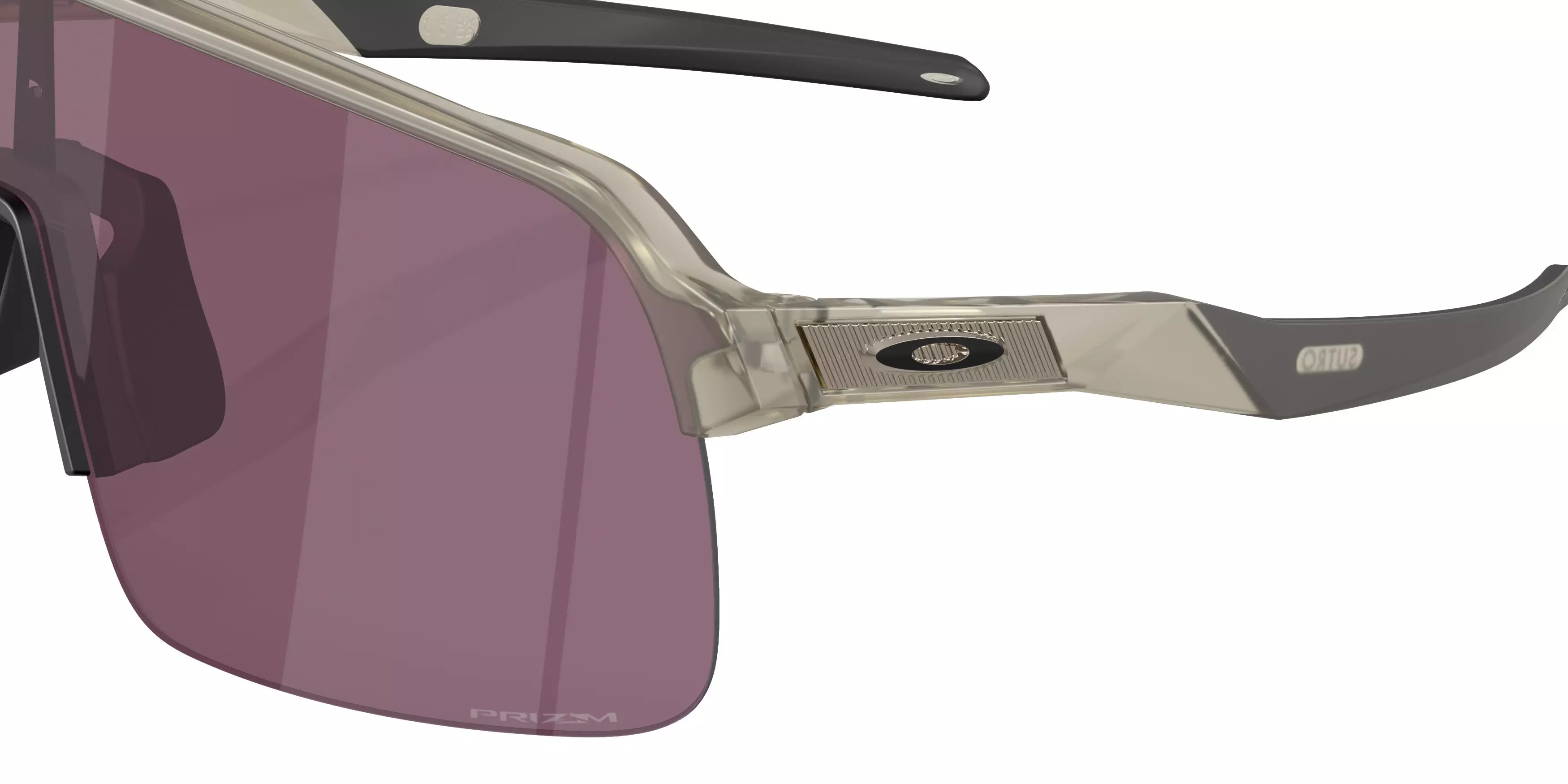 Oakley Sutro Lite Prizm Road Black Sunglasses - Matte Grey Ink - GREY/SILVER