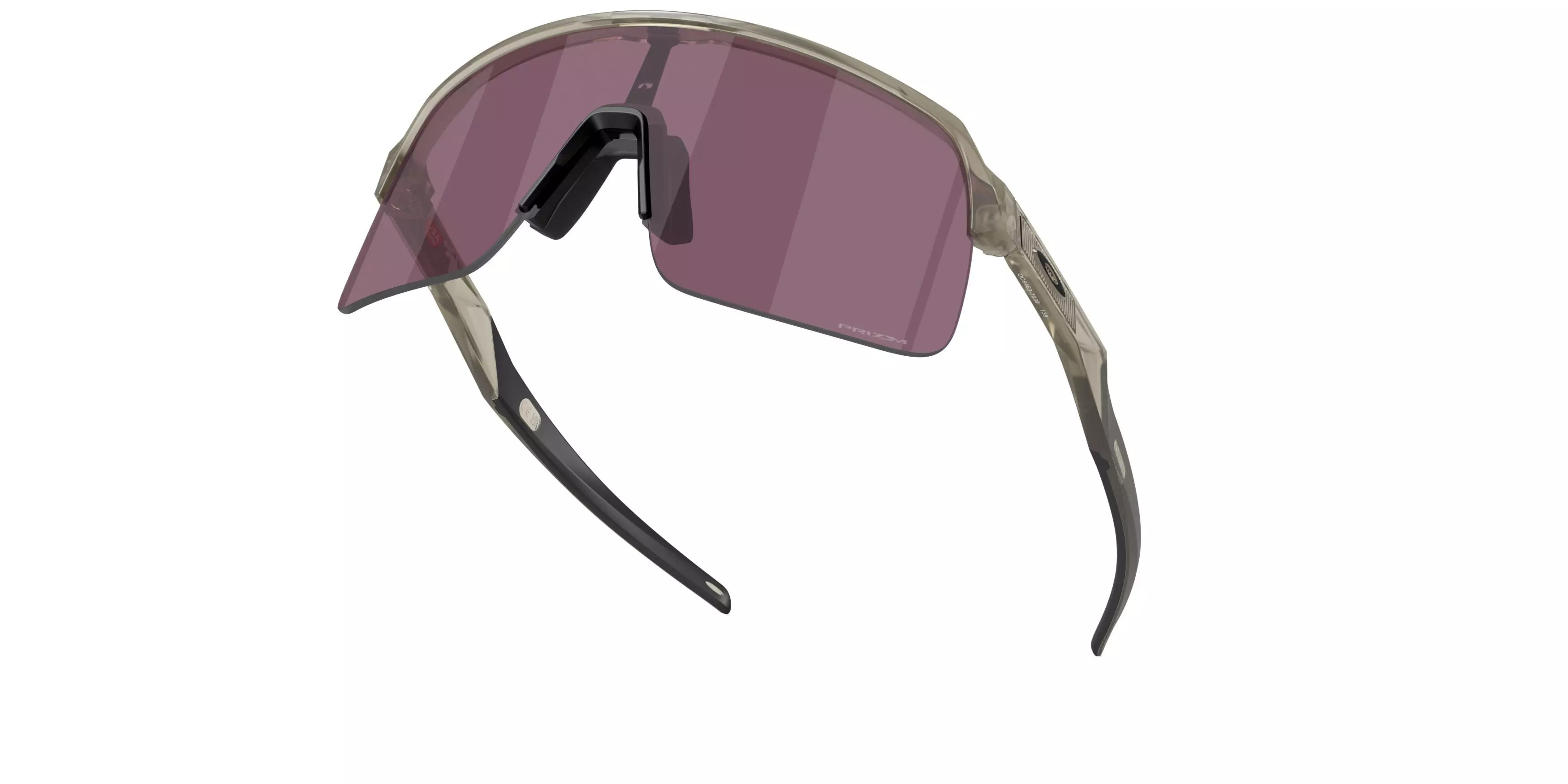 Oakley Sutro Lite Prizm Road Black Sunglasses - Matte Grey Ink - GREY/SILVER