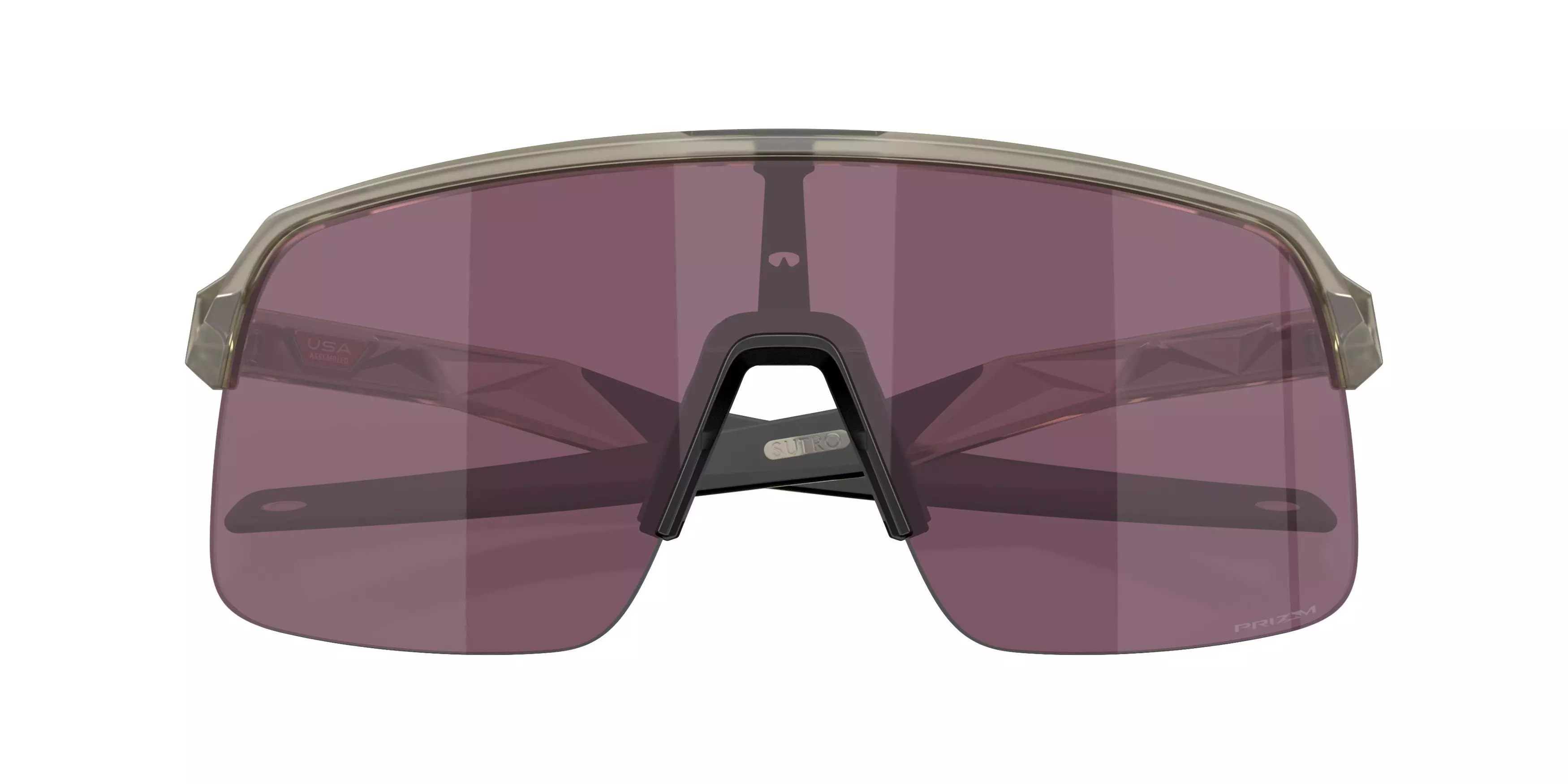 Oakley Sutro Lite Prizm Road Black Sunglasses - Matte Grey Ink - GREY/SILVER