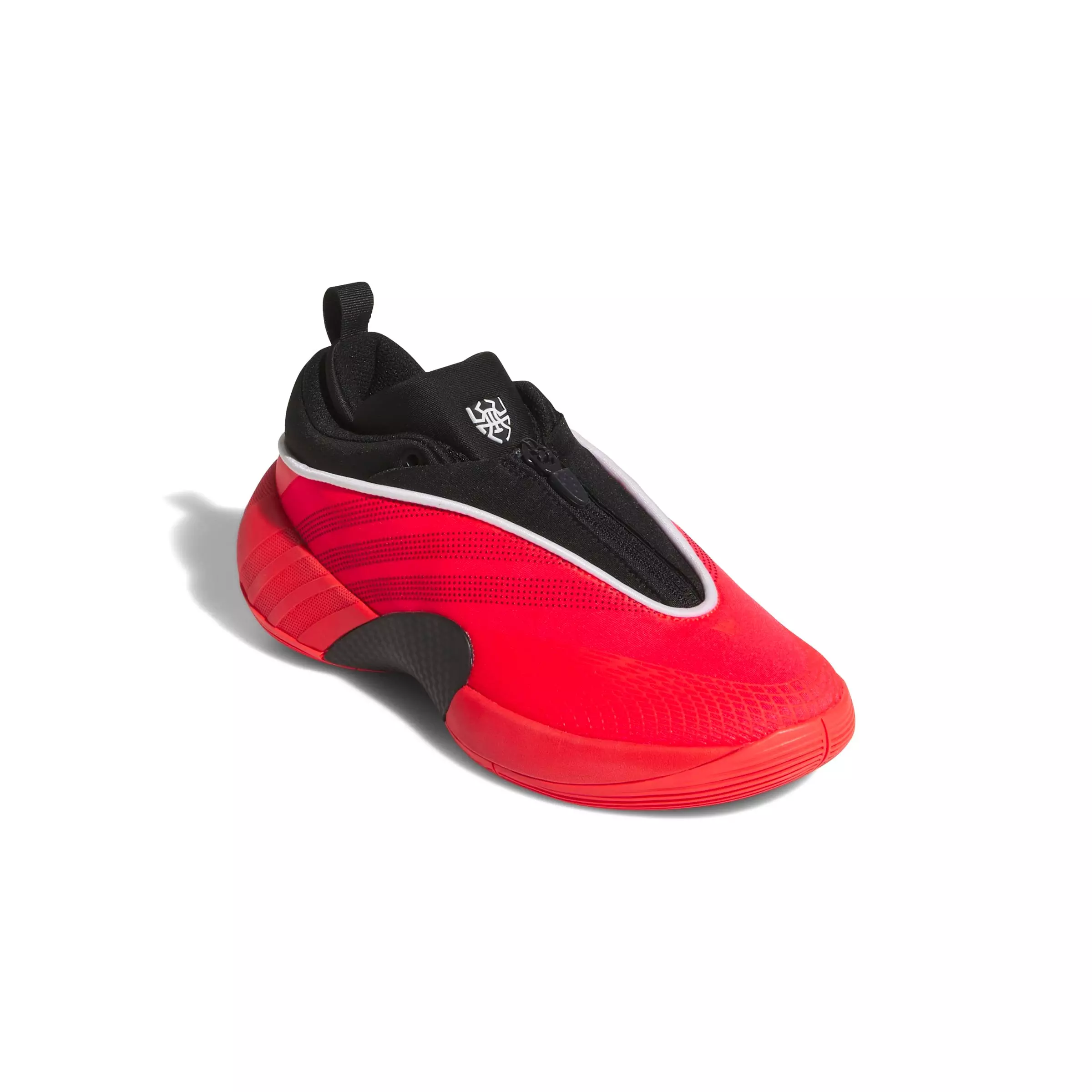 adidas D.O.N. Issue 7 J "Lucid Red/Core Black/Ftwr White" Grade School Boys' Basketball Shoe - RED/BLACK/WHITE