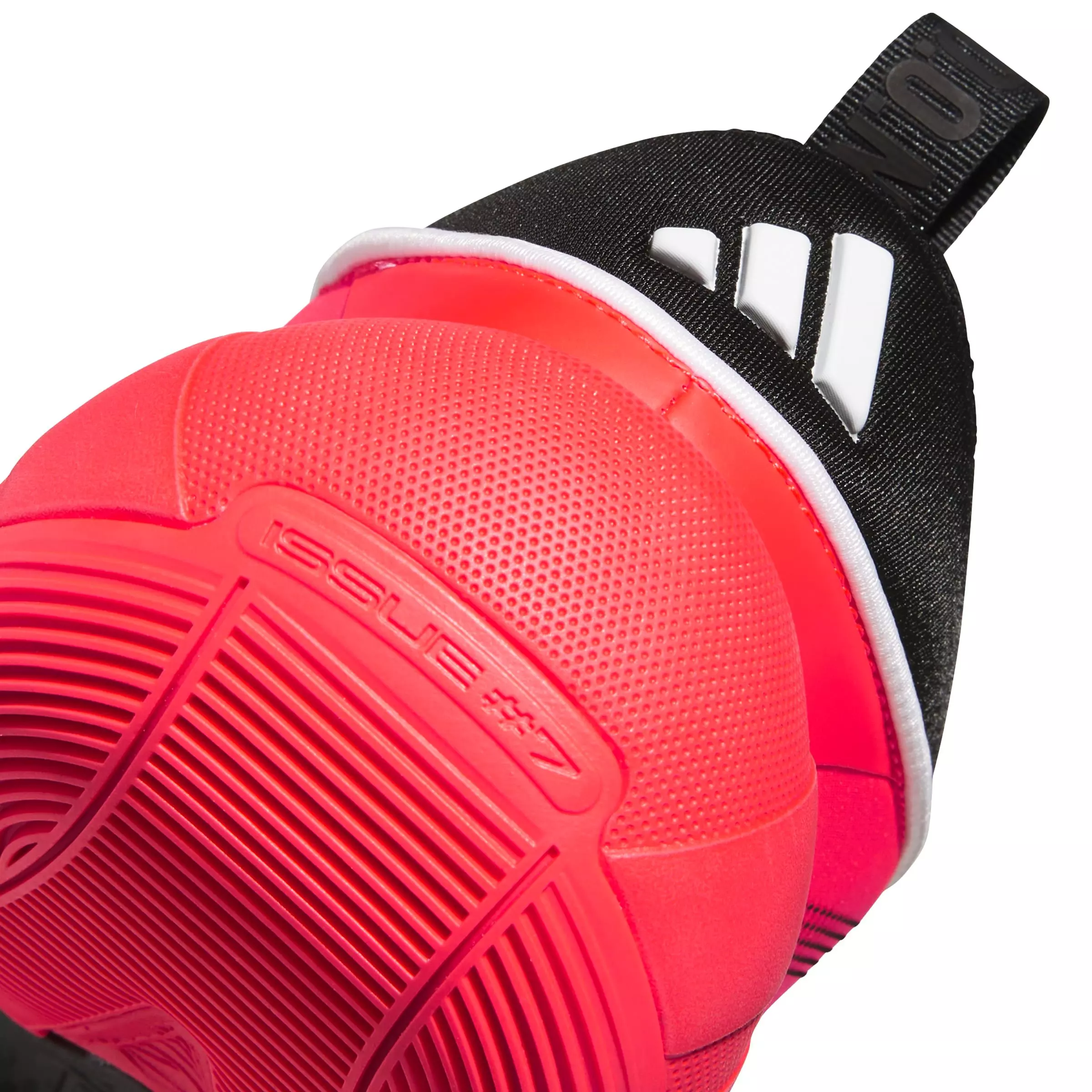 adidas D.O.N. Issue 7 J "Lucid Red/Core Black/Ftwr White" Grade School Boys' Basketball Shoe - RED/BLACK/WHITE