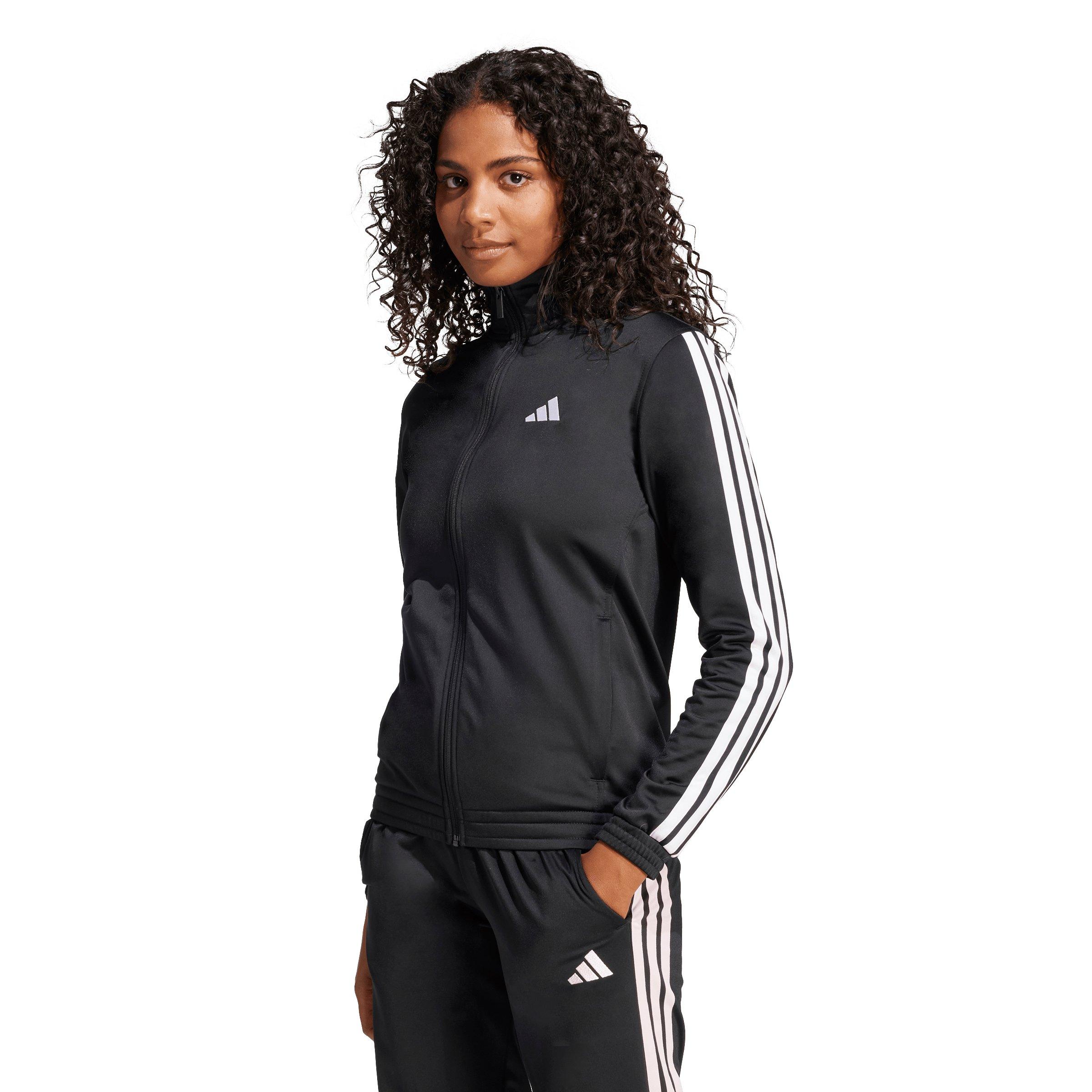 adidas Women's Dayready Track Jacket - Black - BLACK Thumbnail View 1