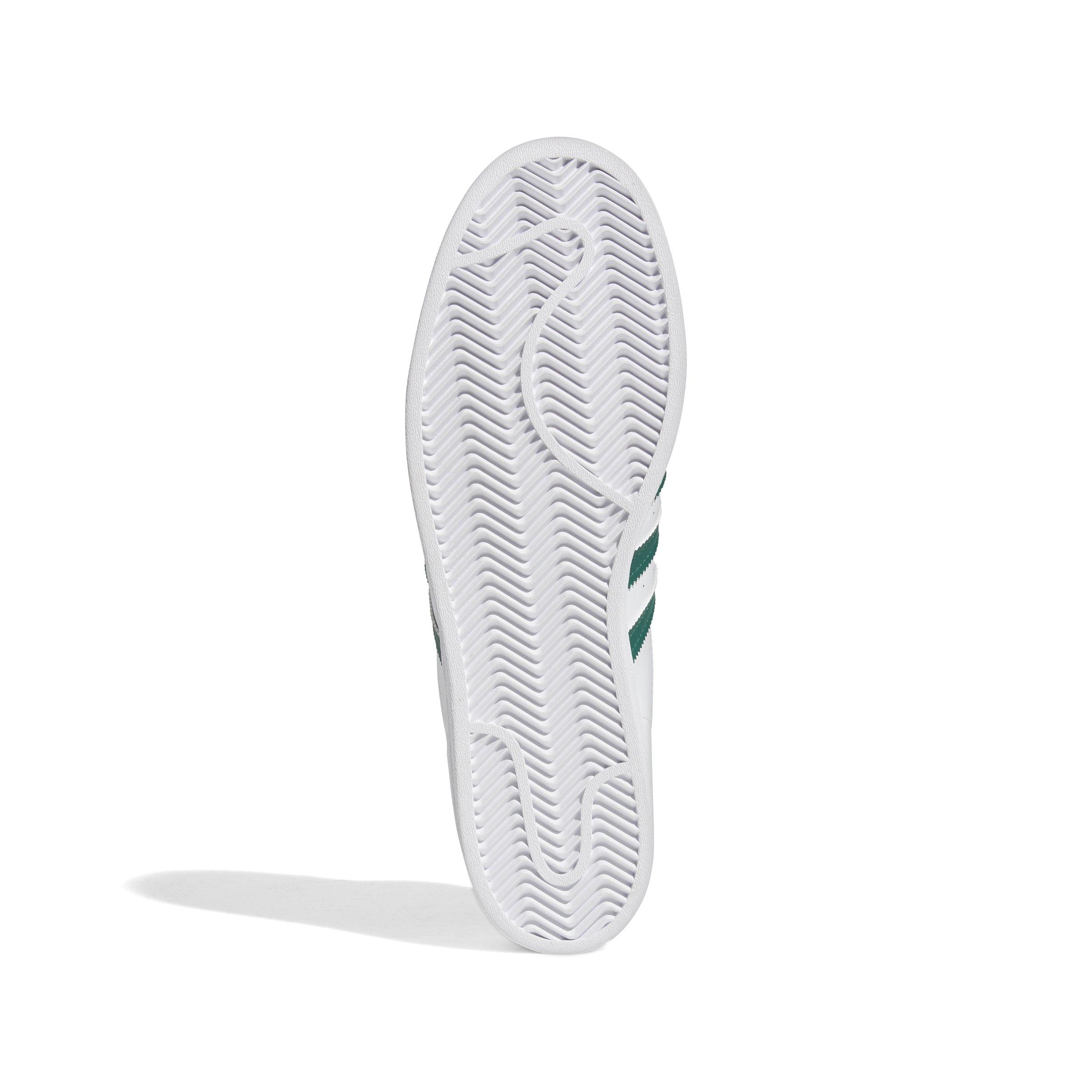 adidas Originals Superstar "Cloud White/Collegiate Green/Cloud White" Men's Shoe - WHITE Thumbnail View 6