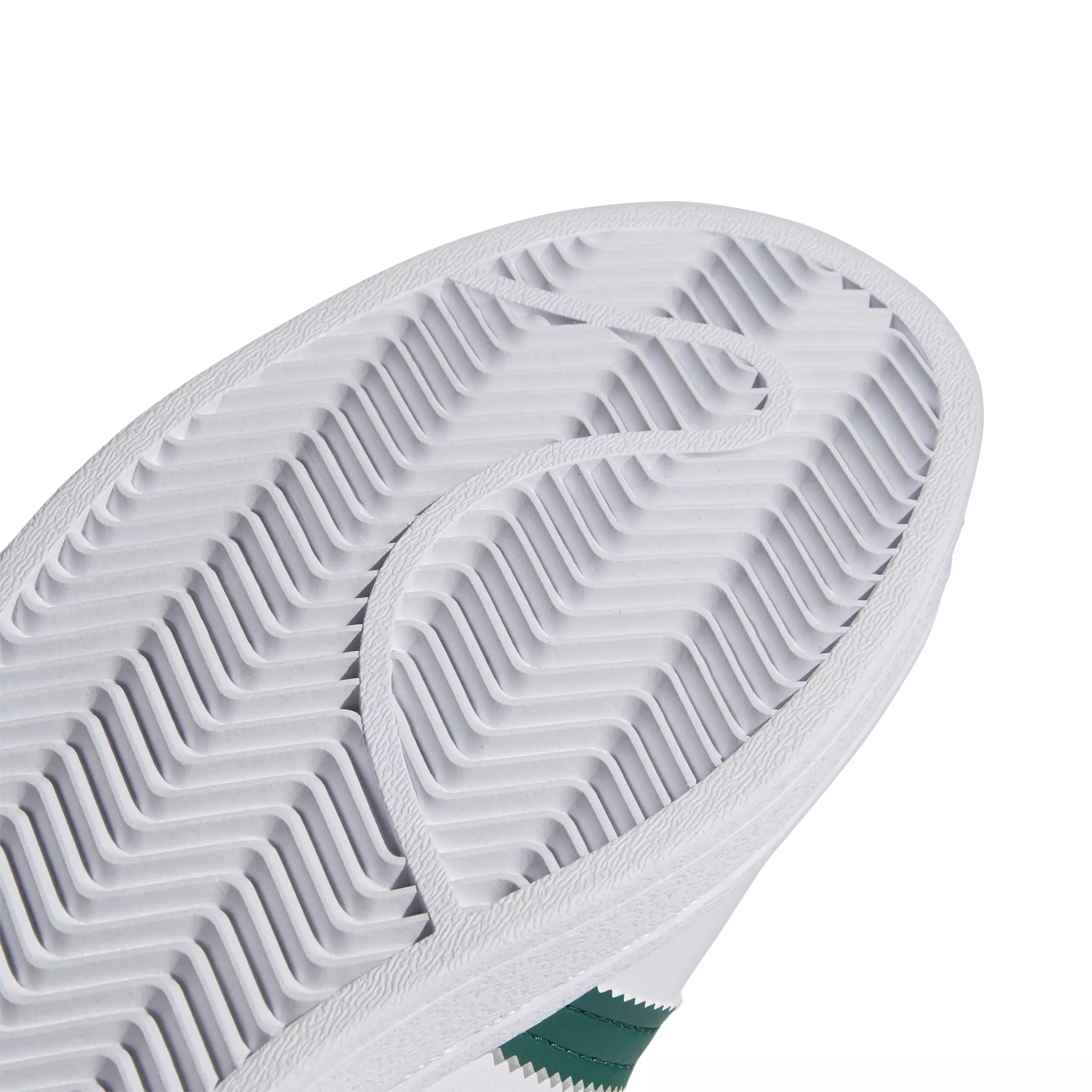 adidas Originals Superstar "Cloud White/Collegiate Green/Cloud White" Men's Shoe - WHITE