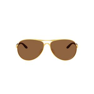 Oakley Feedback Prizm Bronze Sunglasses - Satin Gold