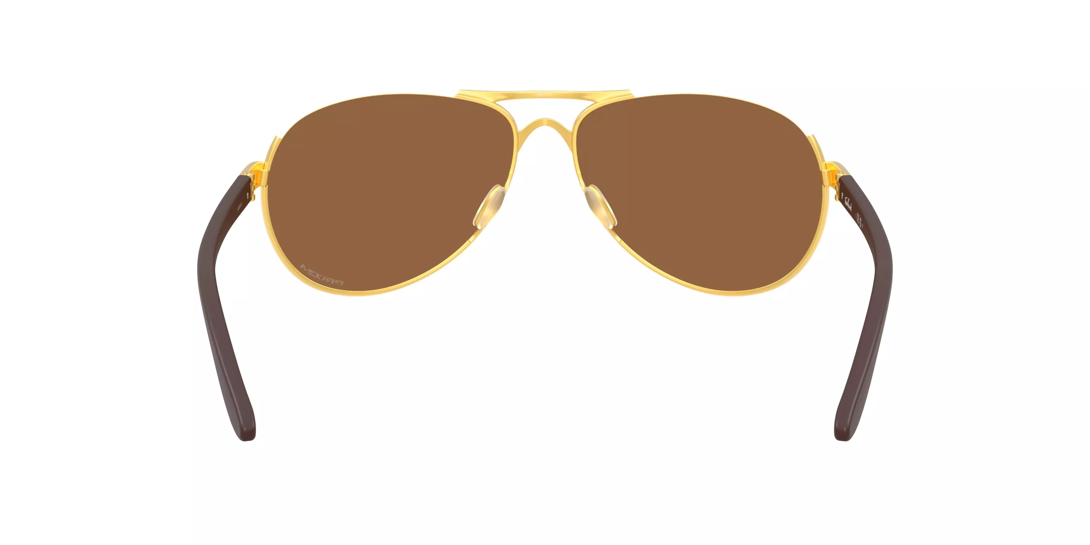 Oakley Feedback Prizm Bronze Sunglasses - Satin Gold - GOLD/BROWN