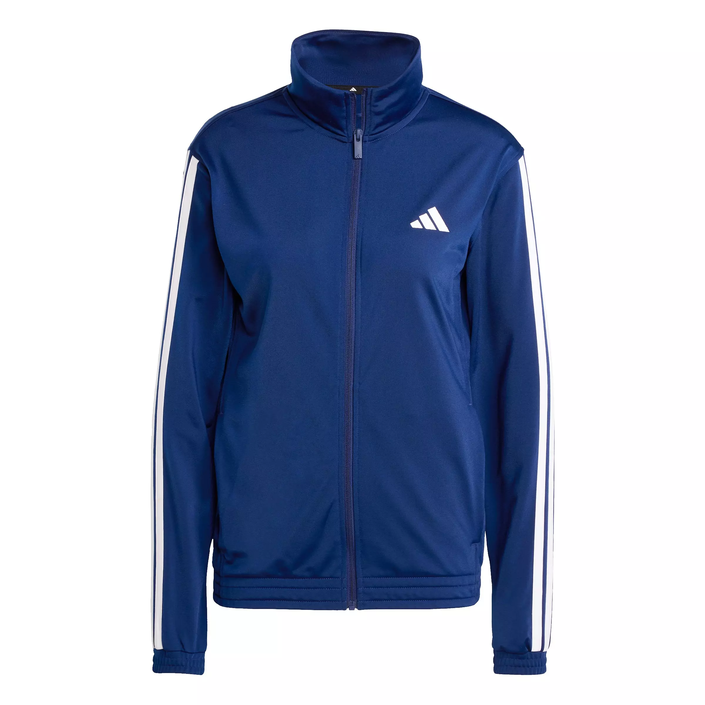 adidas Women's Dayready Track Jacket - Dark Blue - DARK BLUE