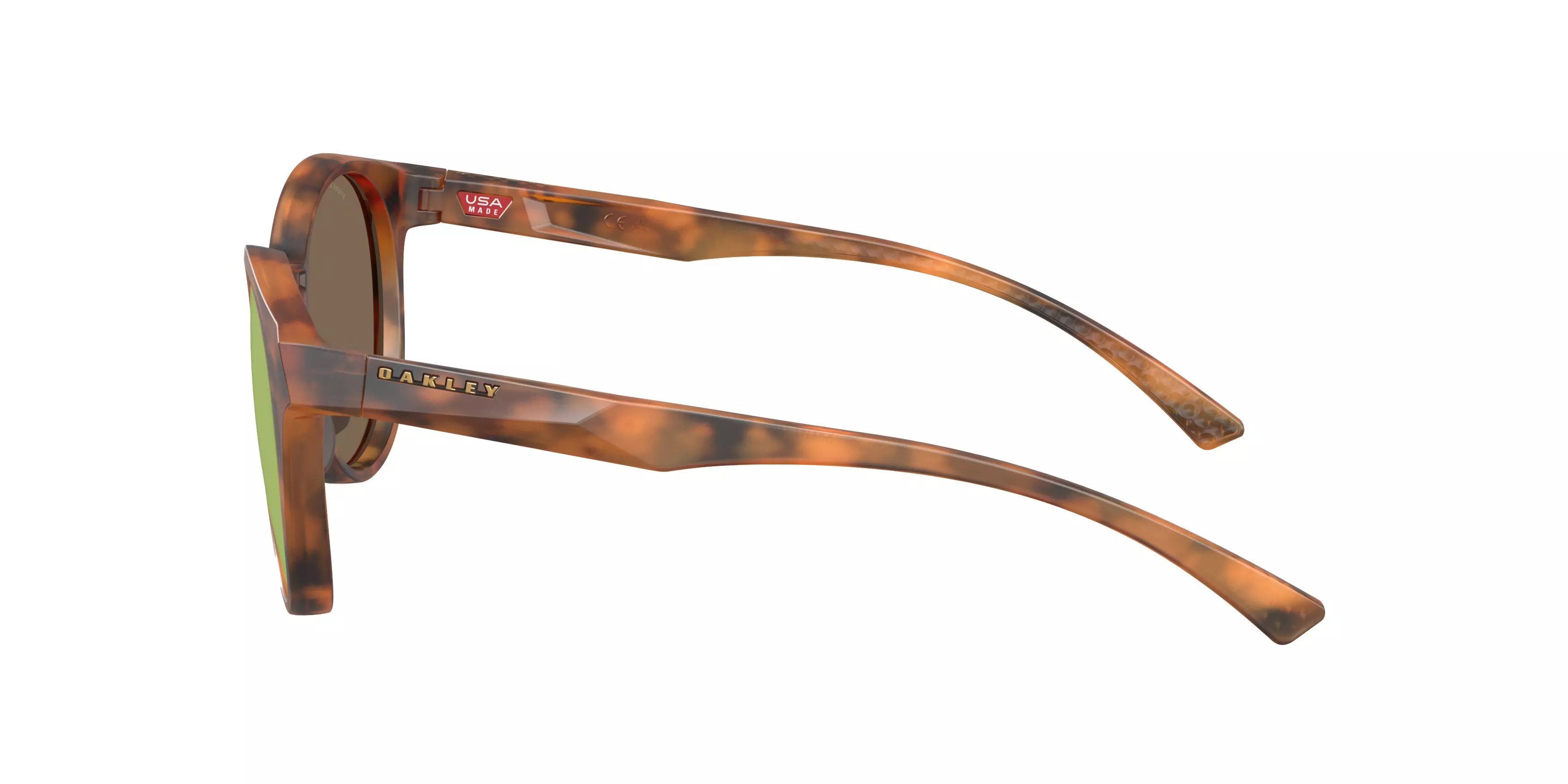 Oakley Spindrift Prizm Rose Gold Sunglasses - Matte Ginger Tortoise - ORANGE