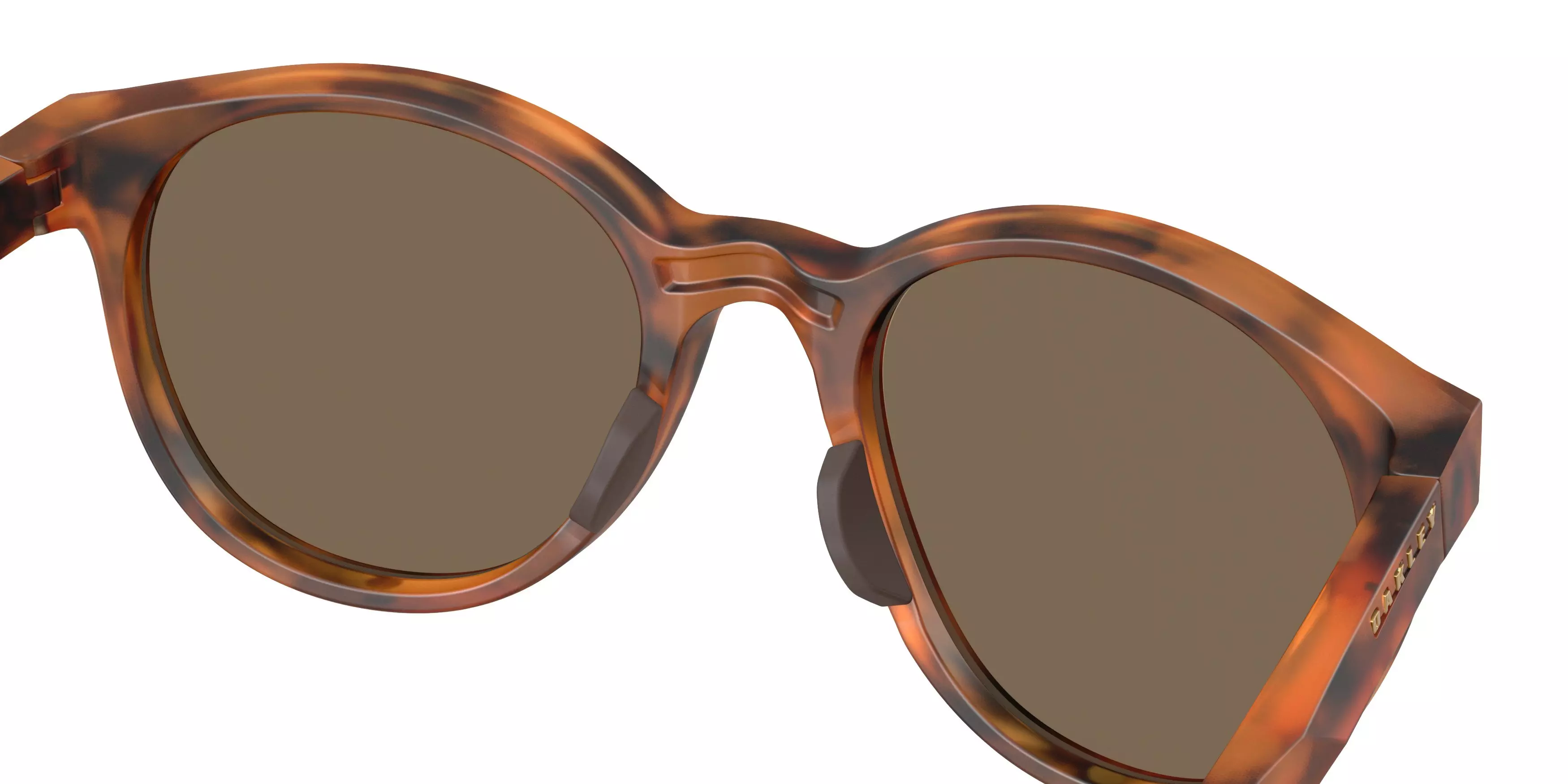 Oakley Spindrift Prizm Rose Gold Sunglasses - Matte Ginger Tortoise - ORANGE