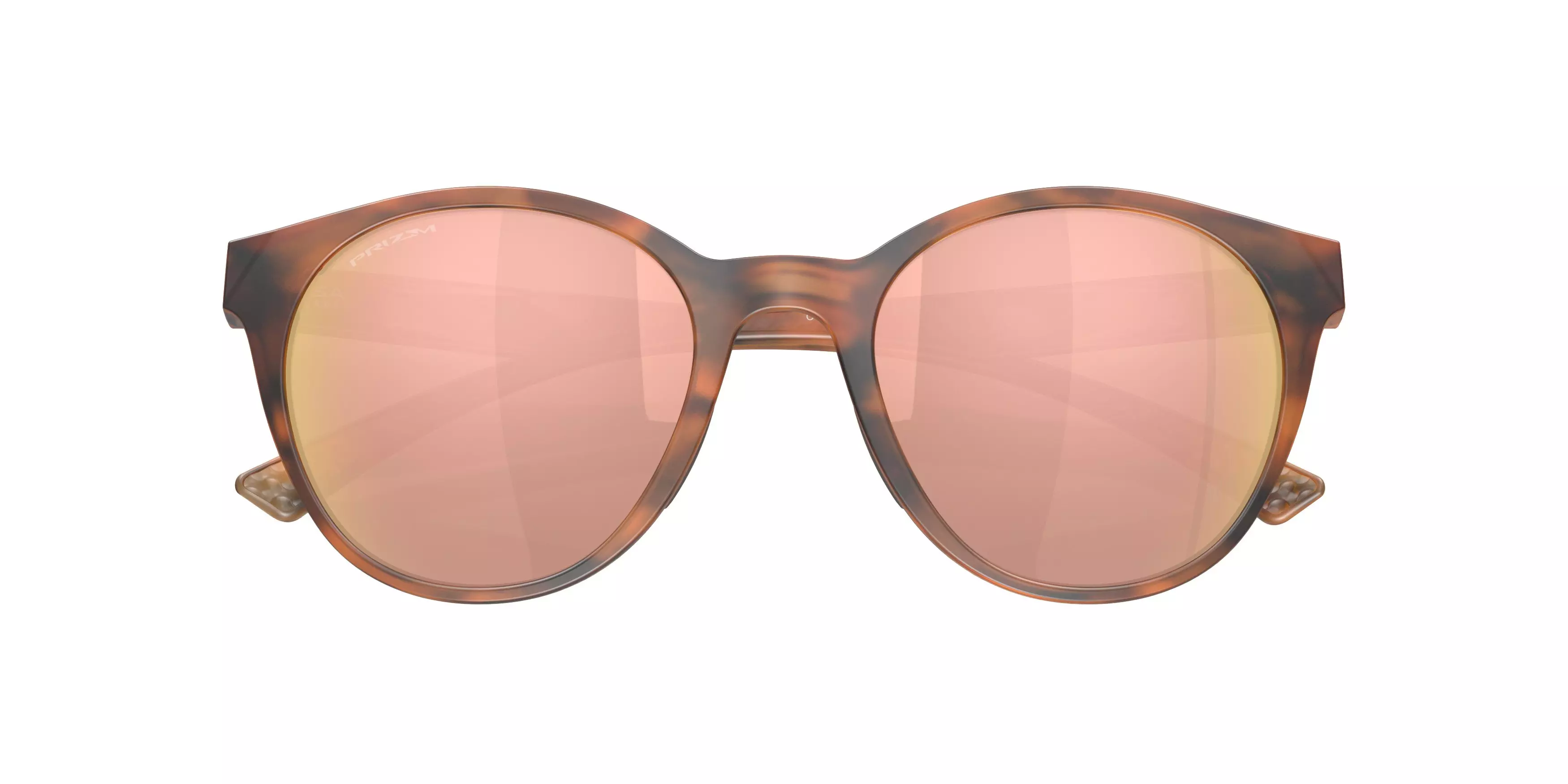 Oakley Spindrift Prizm Rose Gold Sunglasses - Matte Ginger Tortoise - ORANGE