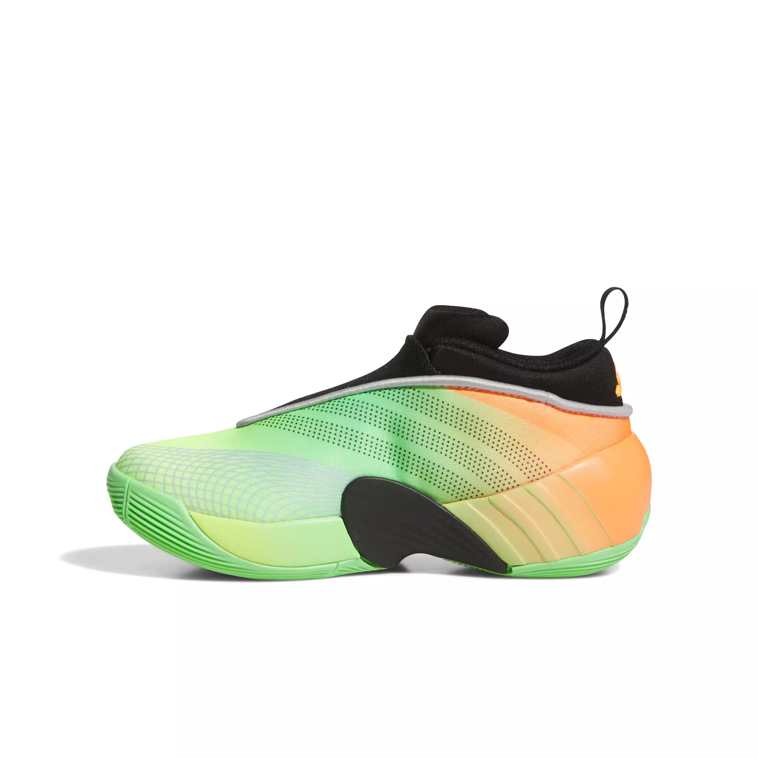 adidas D.O.N. Issue 7 C "Lime Burst/Core Black/Screaming Orange" Preschool Boys' Basketball Shoe - LIME/BLACK/ORANGE