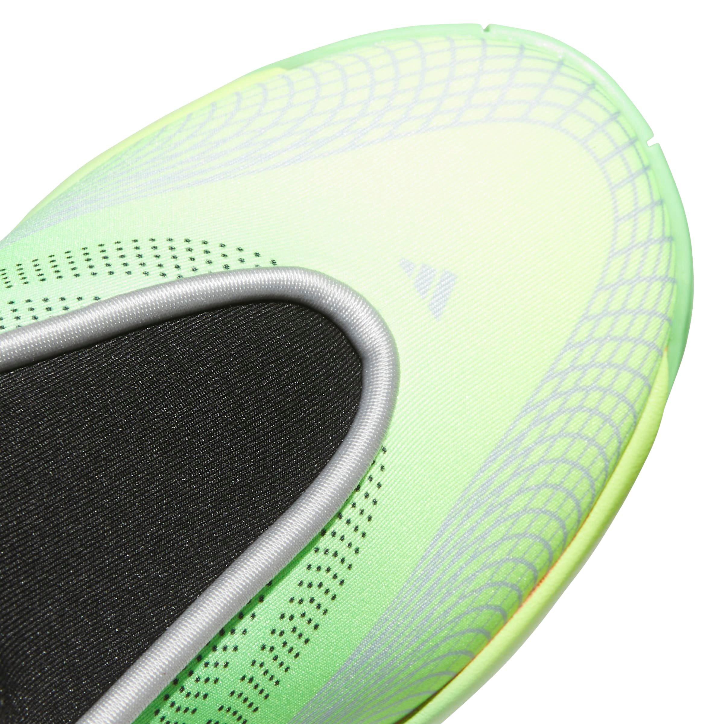 adidas D.O.N. Issue 7 C Preschool Boys' "Lime Burst/Core Black/Screaming Orange" Basketball Shoe