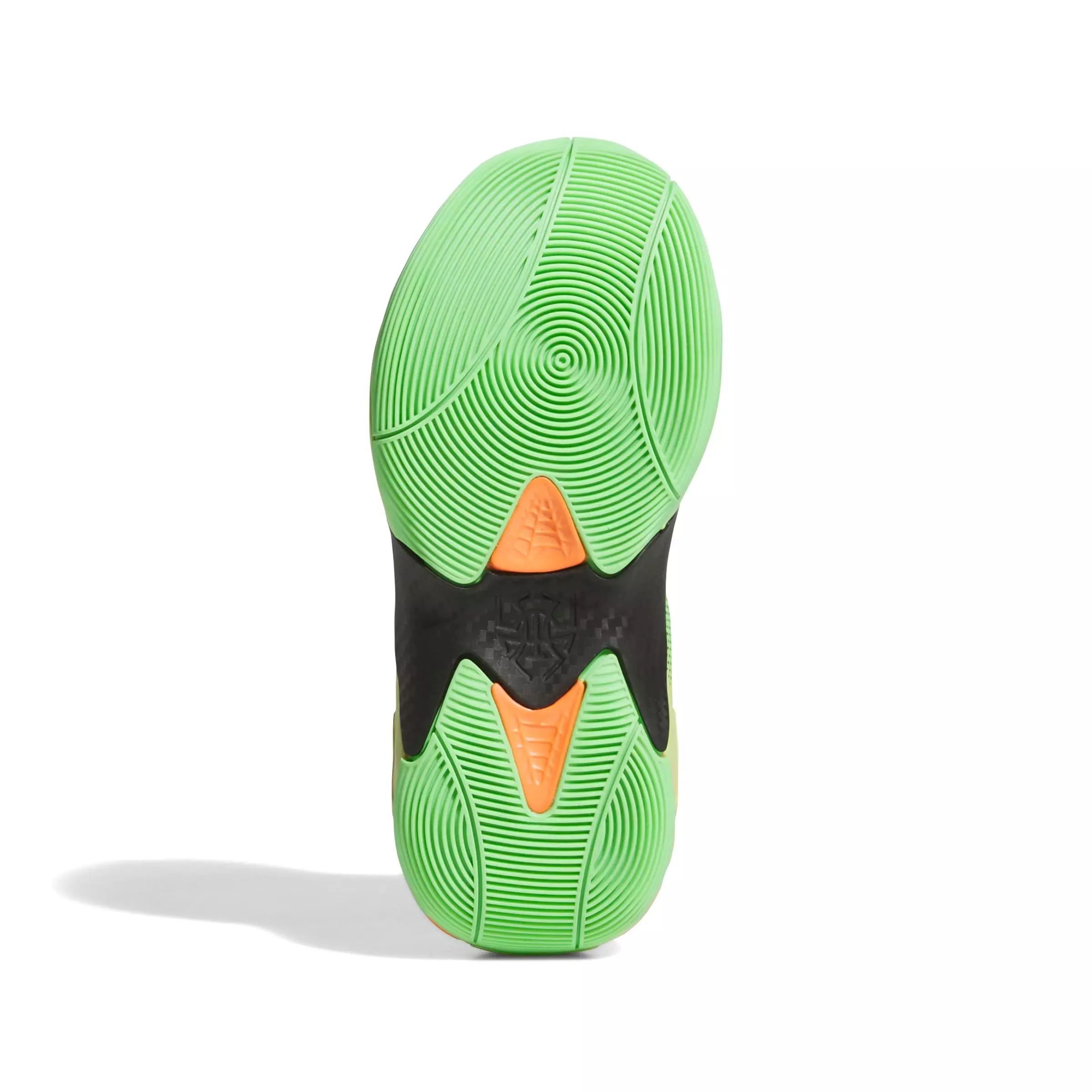 adidas D.O.N. Issue 7 C "Lime Burst/Core Black/Screaming Orange" Preschool Boys' Basketball Shoe - LIME/BLACK/ORANGE