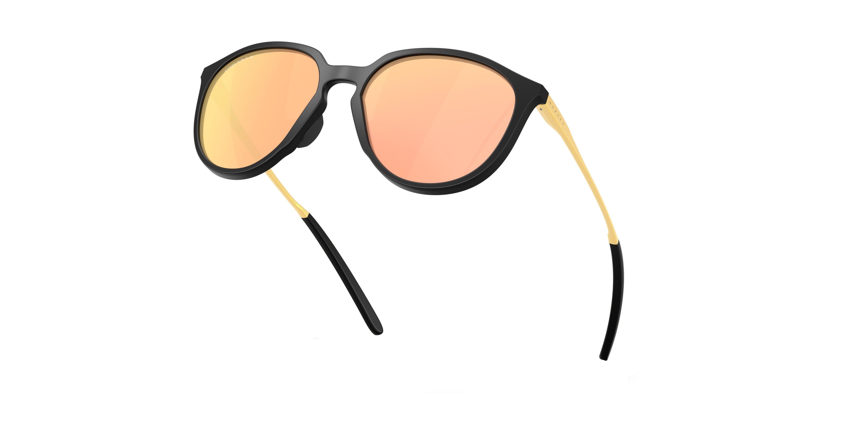 Oakley Sielo Prizm Brown Gradient Sunglasses - Matte Ginger Tortoise - ORANGE Thumbnail View 7