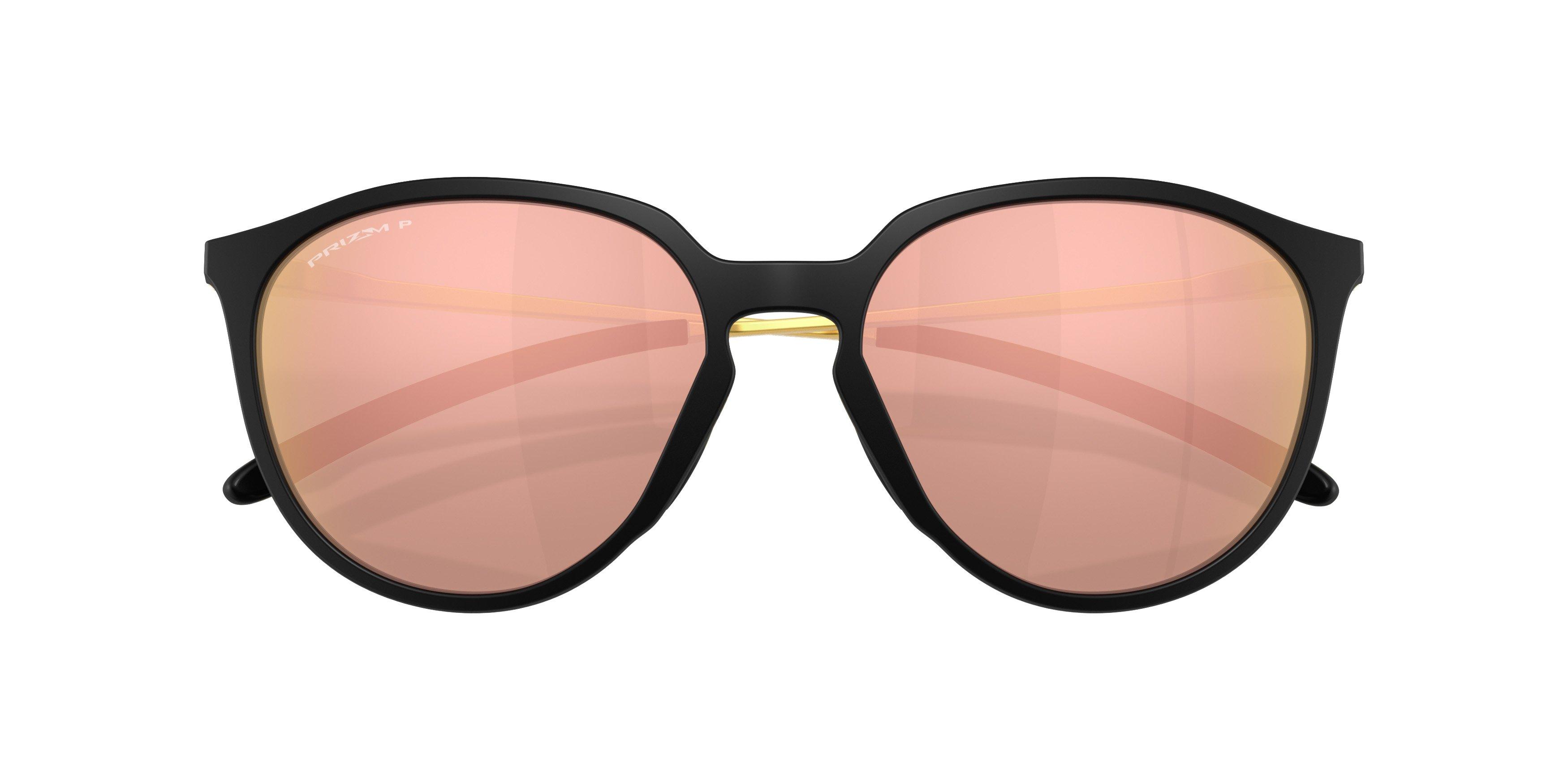 Oakley Sielo Prizm Brown Gradient Sunglasses - Matte Ginger Tortoise - ORANGE Thumbnail View 8