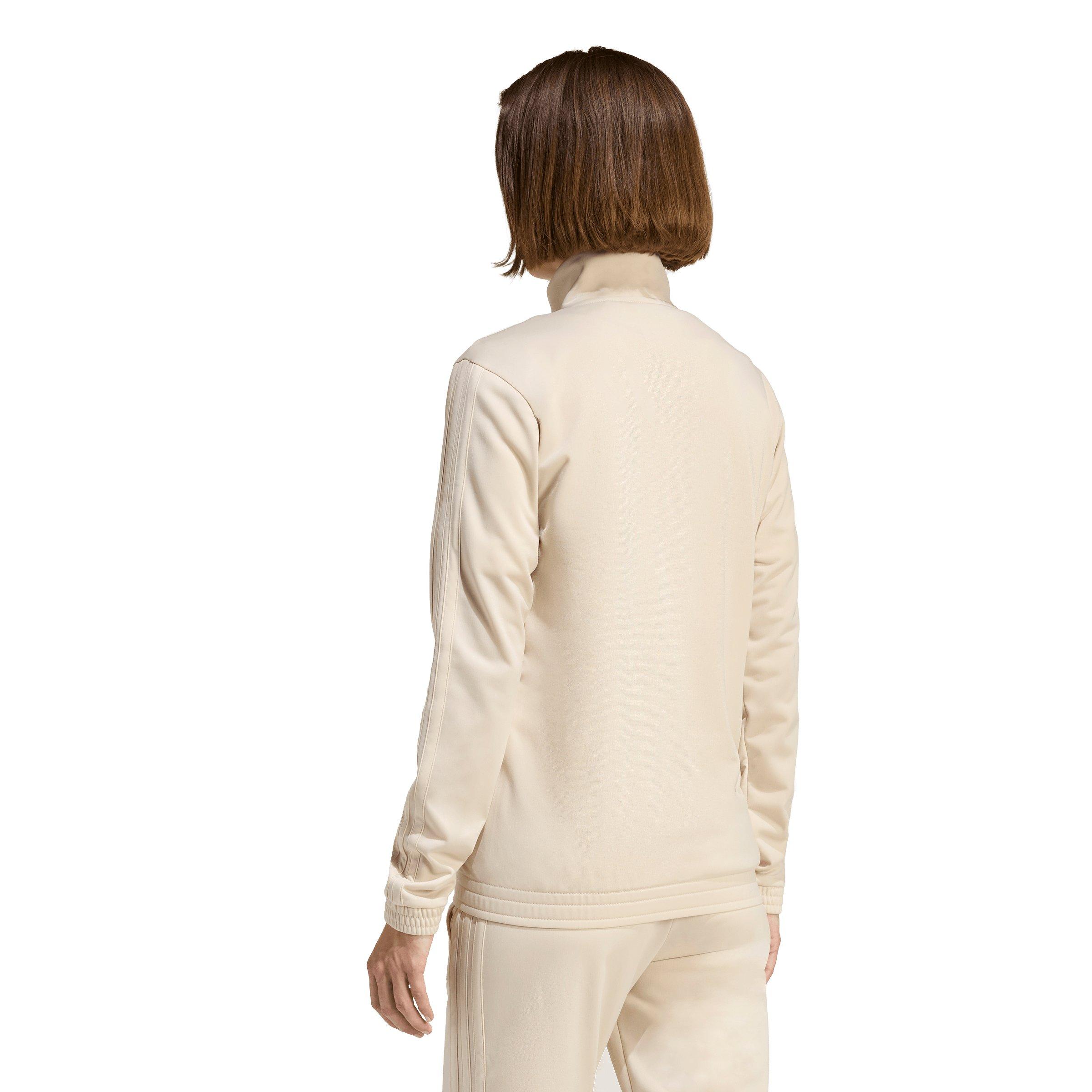 adidas Women's Dayready Track Jacket - Beige - BEIGE Thumbnail View 2