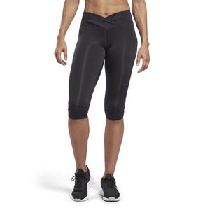 Reebok Women's Workout Ready Capri Tights- Black