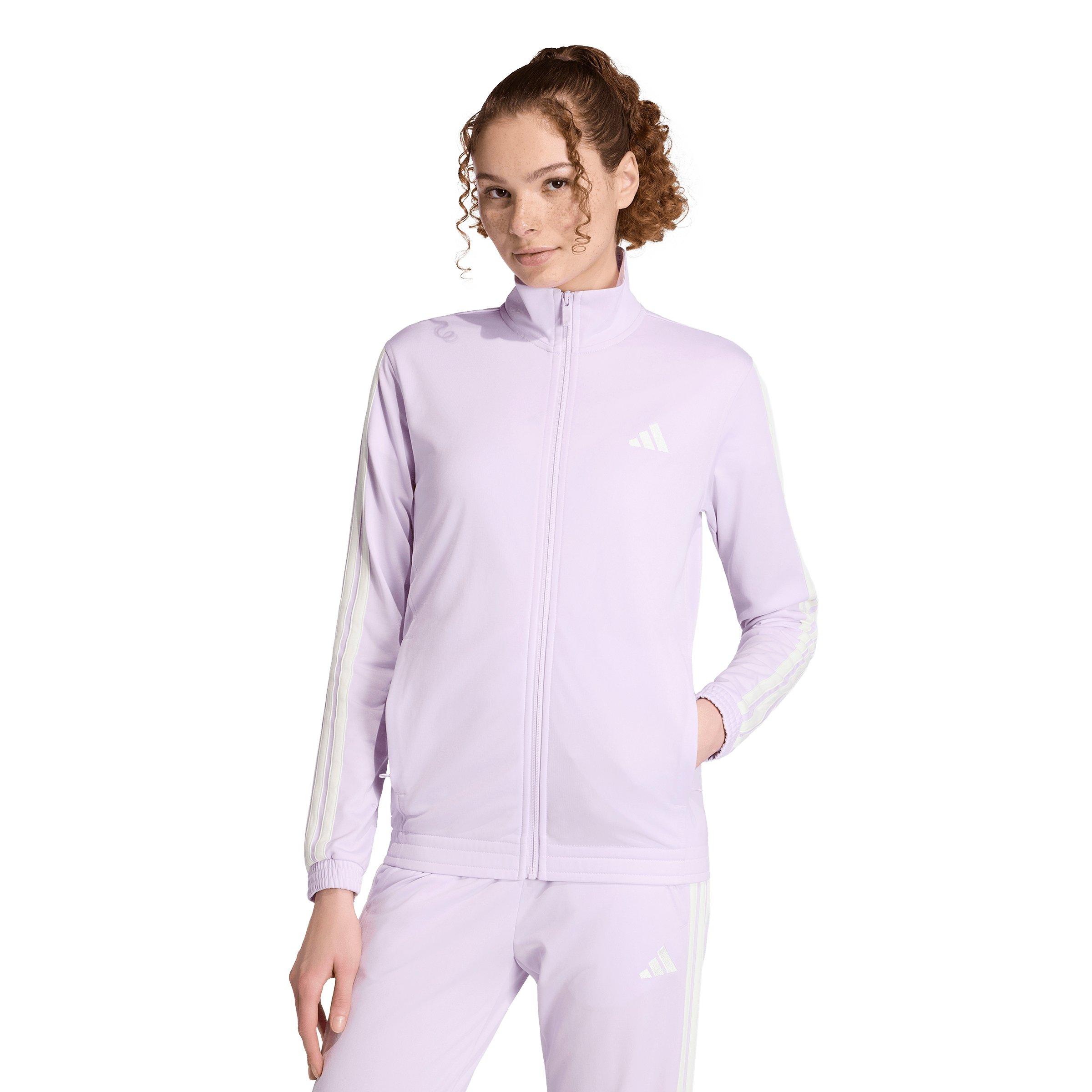 adidas Women's Dayready Track Jacket - Lilac - LILAC Thumbnail View 1