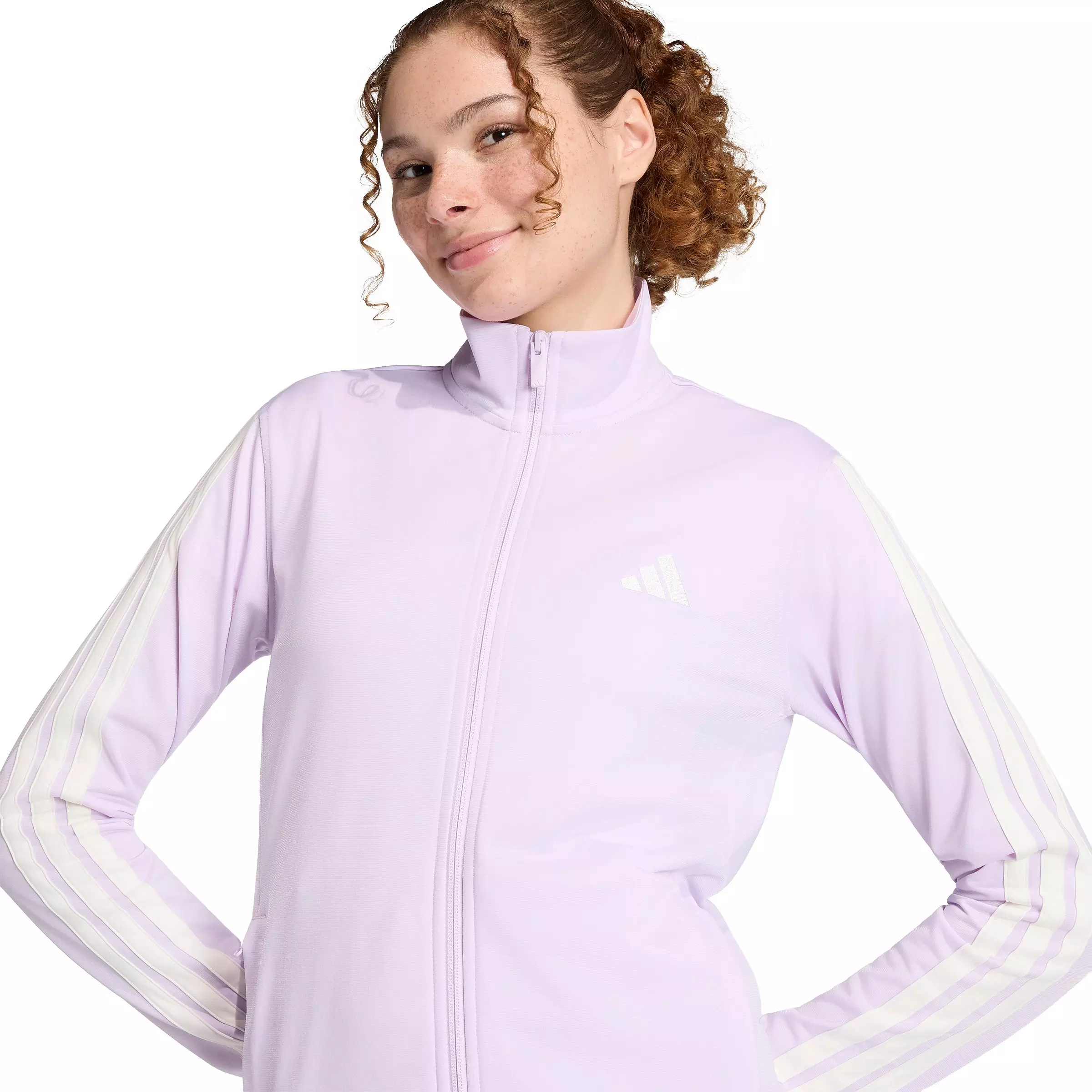 adidas Women's Dayready Track Jacket - Lilac - LILAC
