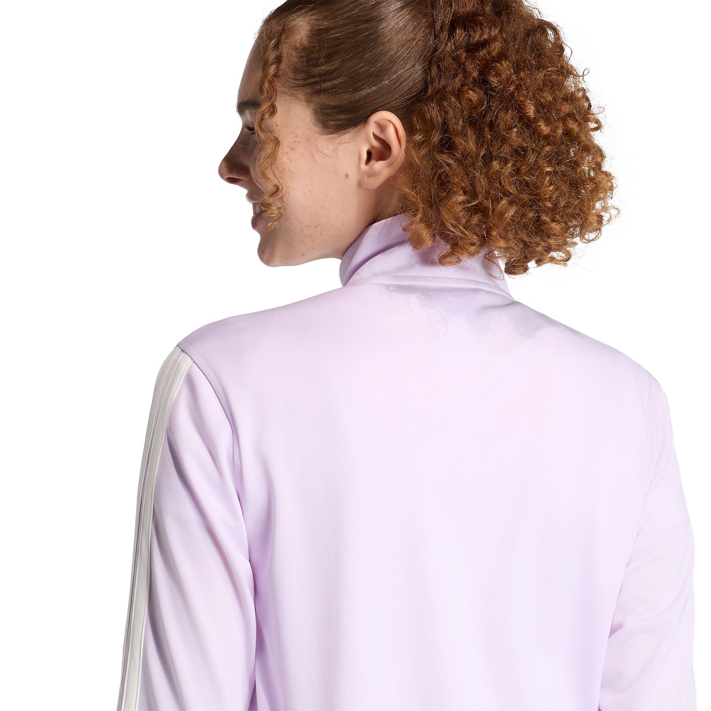 adidas Women's Dayready Track Jacket - Lilac - LILAC Thumbnail View 4