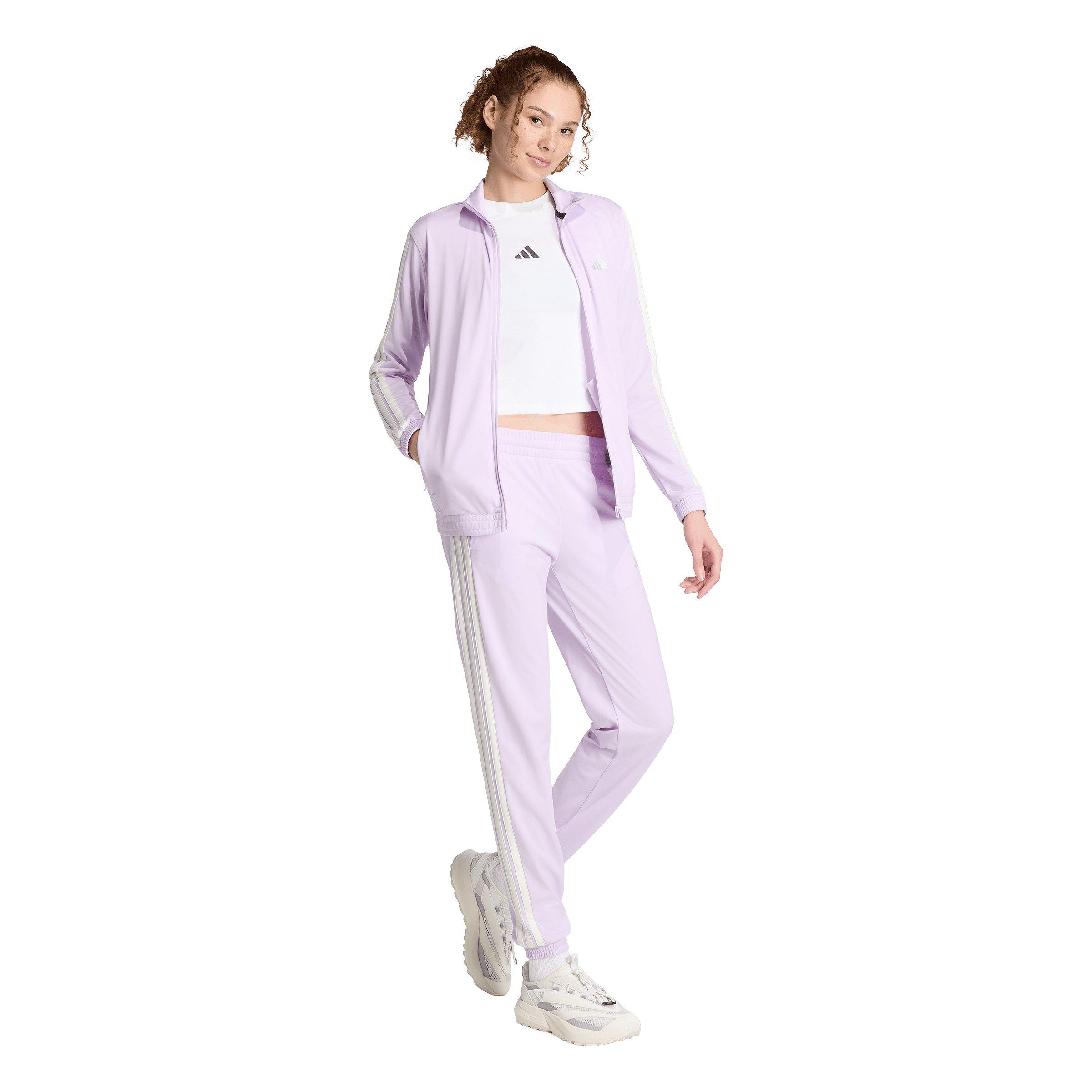adidas Women's Dayready Track Jacket - Lilac - LILAC Thumbnail View 5