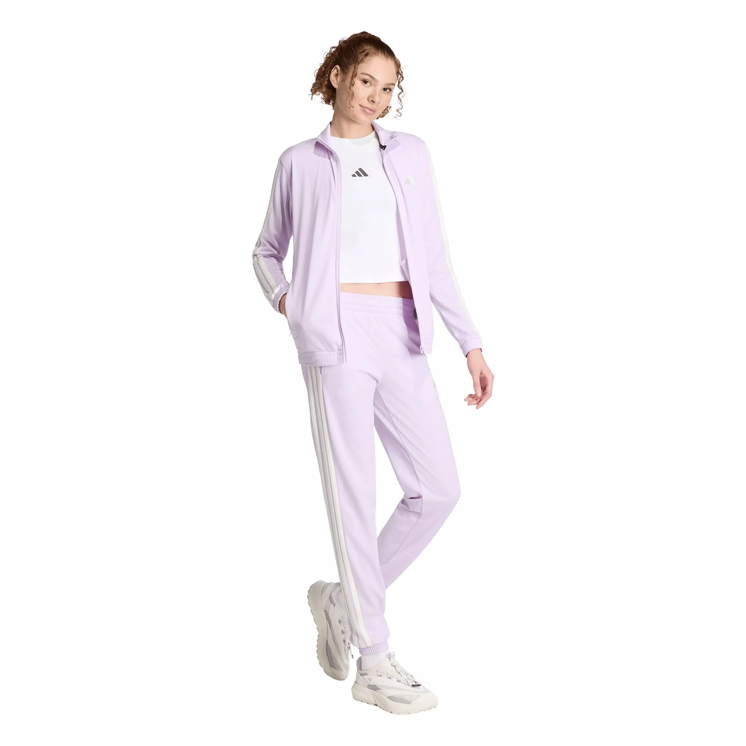 adidas Women's Dayready Track Jacket - Lilac - LILAC