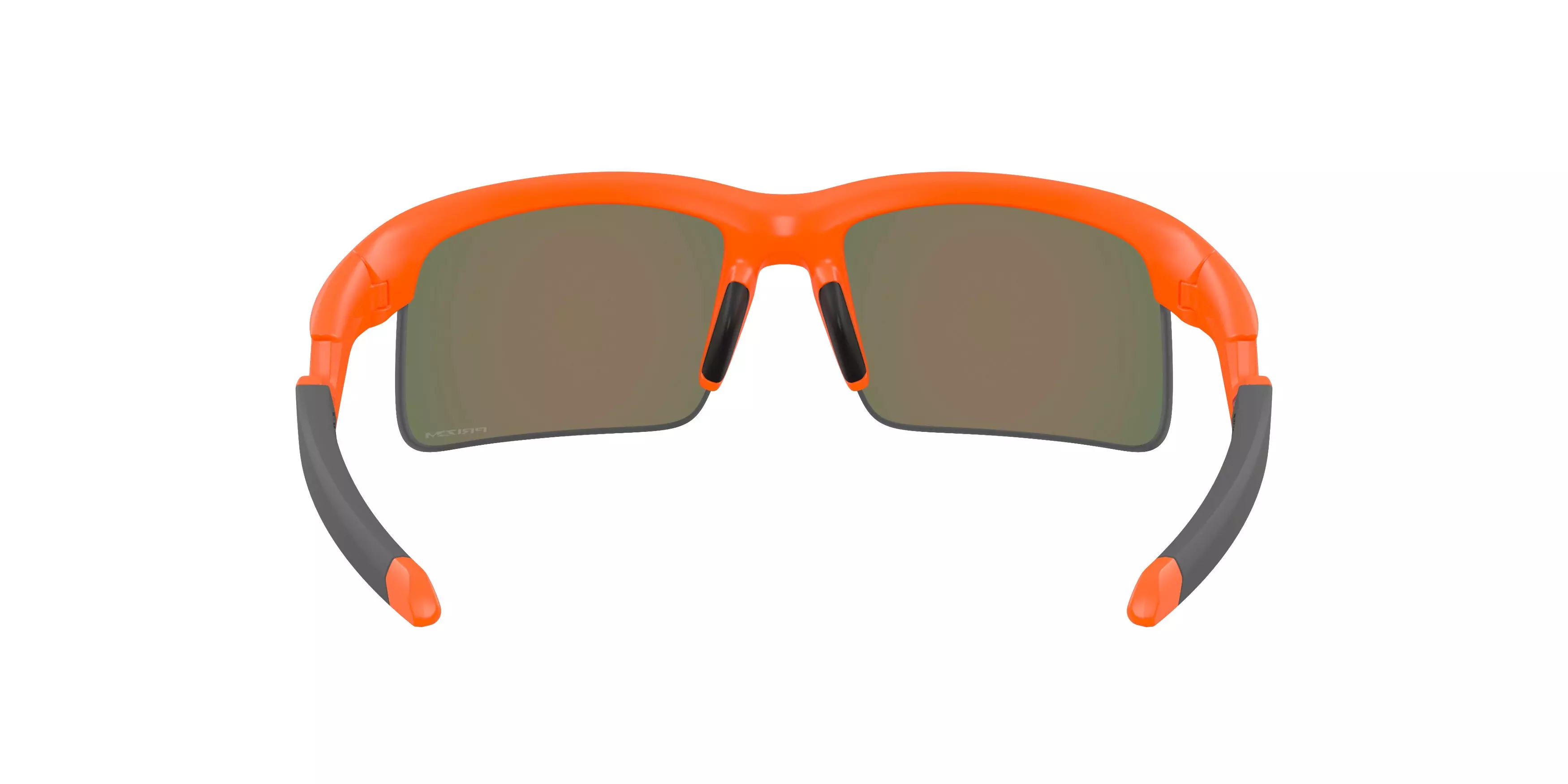 Oakley Youth Capacitor Prizm Ruby Sunglasses - Matte Neon Orange - ORANGE/RED