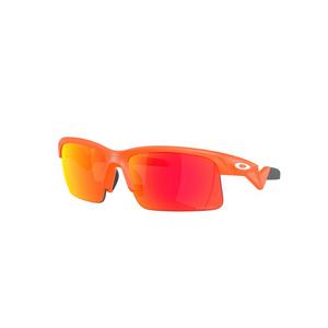 Oakley Youth Capacitor Prizm Ruby Sunglasses - Matte Neon Orange