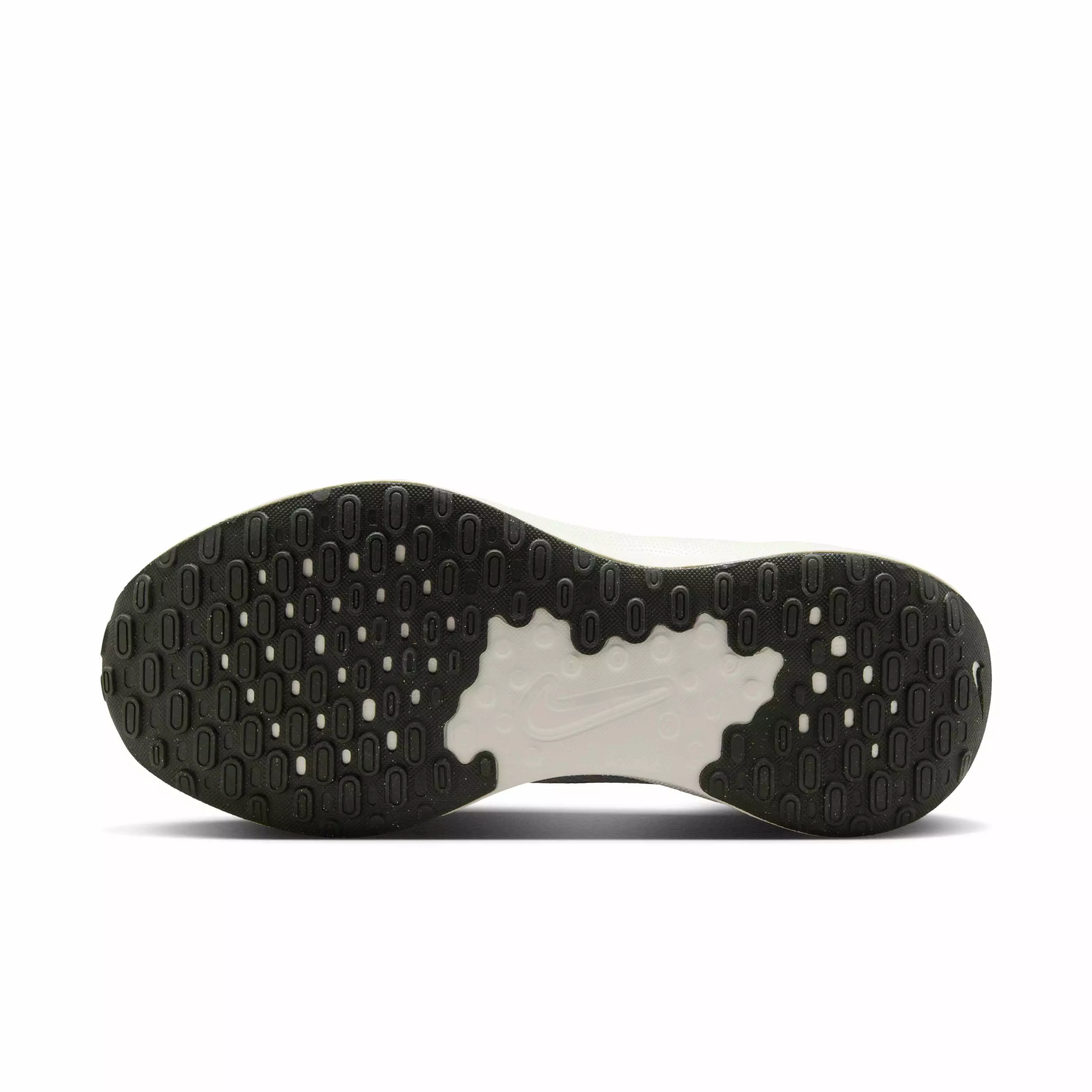 Nike Revolution 7 "Light Silver/Light Army/Pale Ivory/Sequoia" Men's Wide Running Shoe - SILVER/GREEN/WHITE