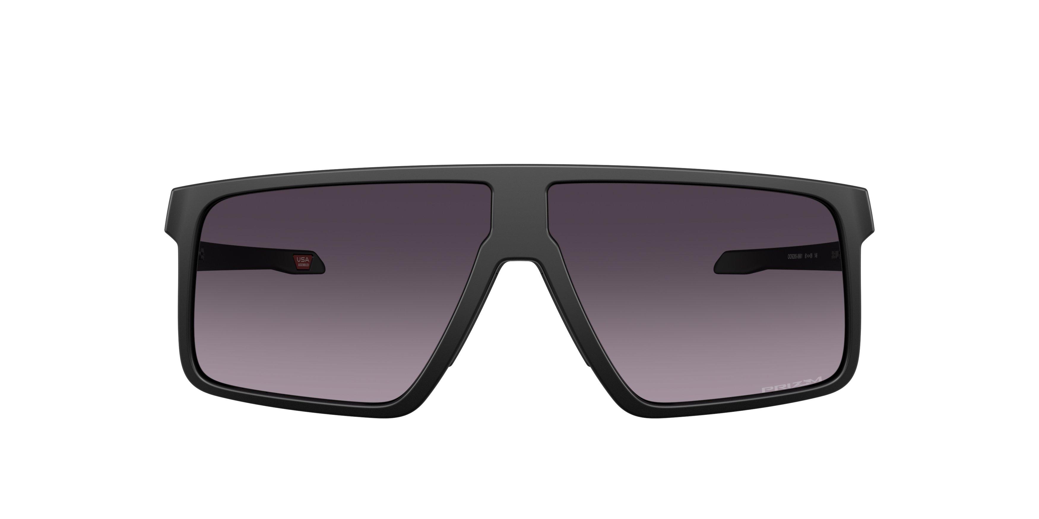 Oakley Helux Prizm Grey Gradient Sunglasses - Matte Black - BLACK/GREY Thumbnail View 2