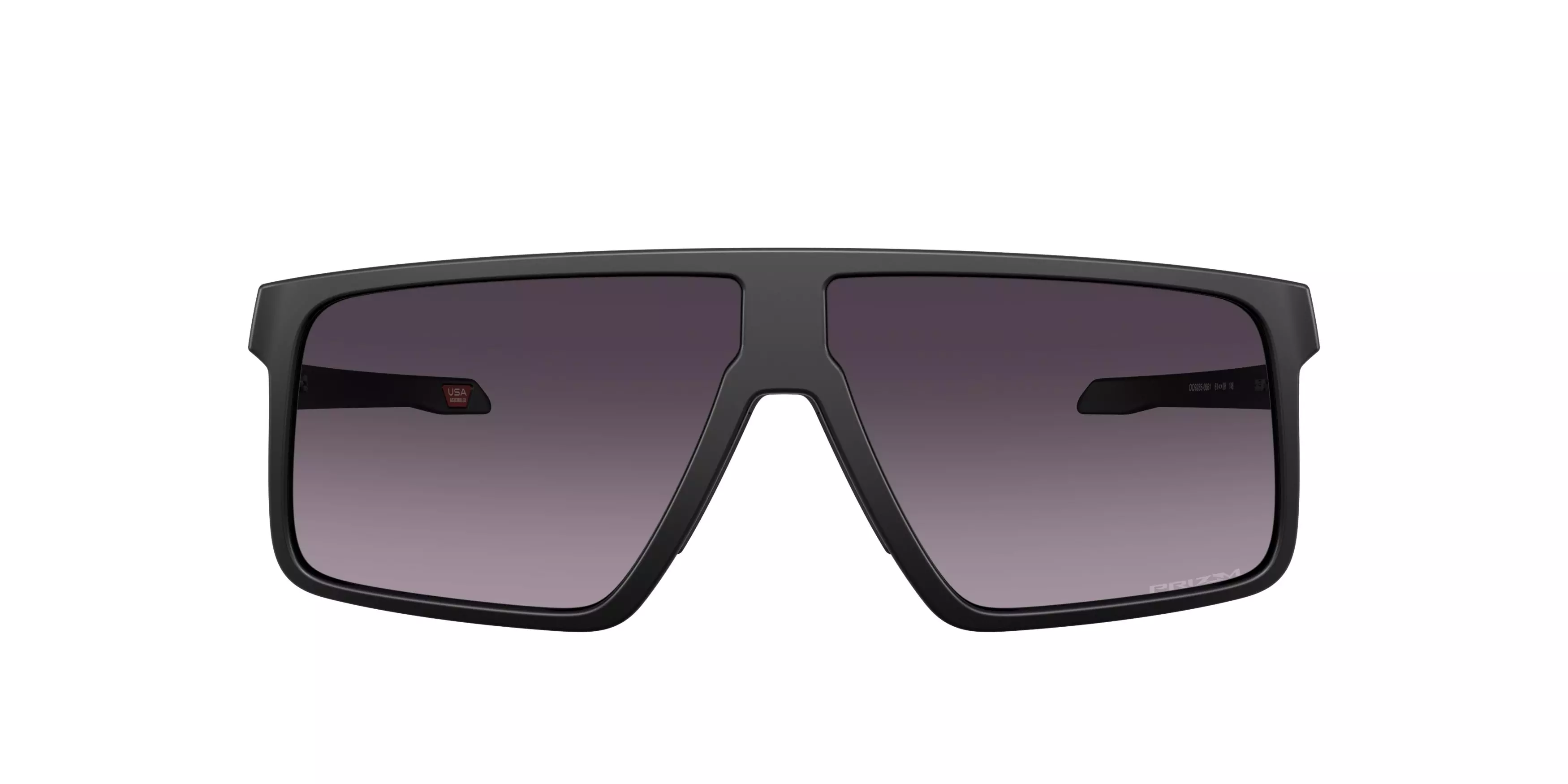 Oakley Helux Prizm Grey Gradient Sunglasses - Matte Black - BLACK/GREY