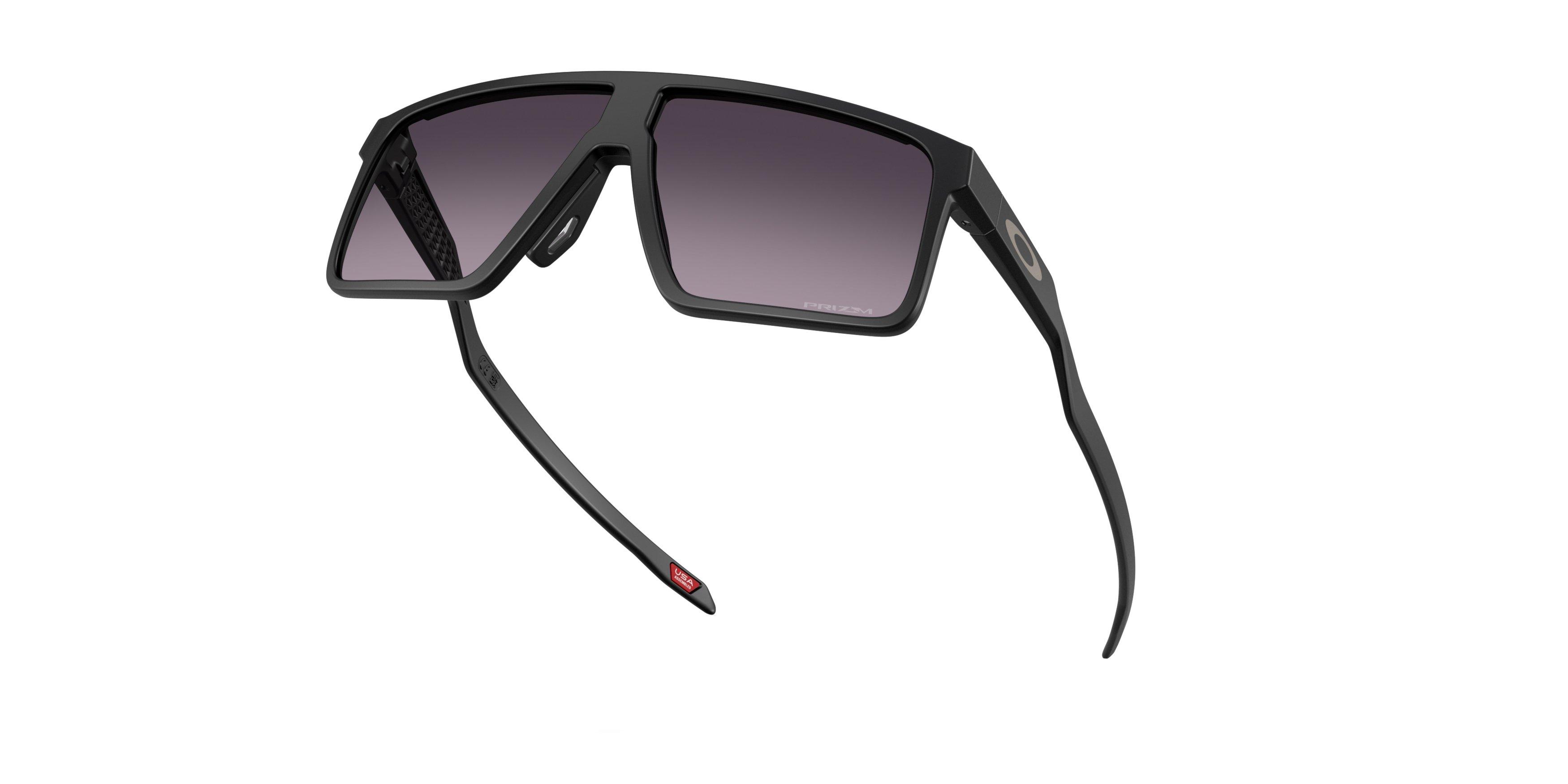 Oakley Helux Prizm Grey Gradient Sunglasses - Matte Black - BLACK/GREY Thumbnail View 7