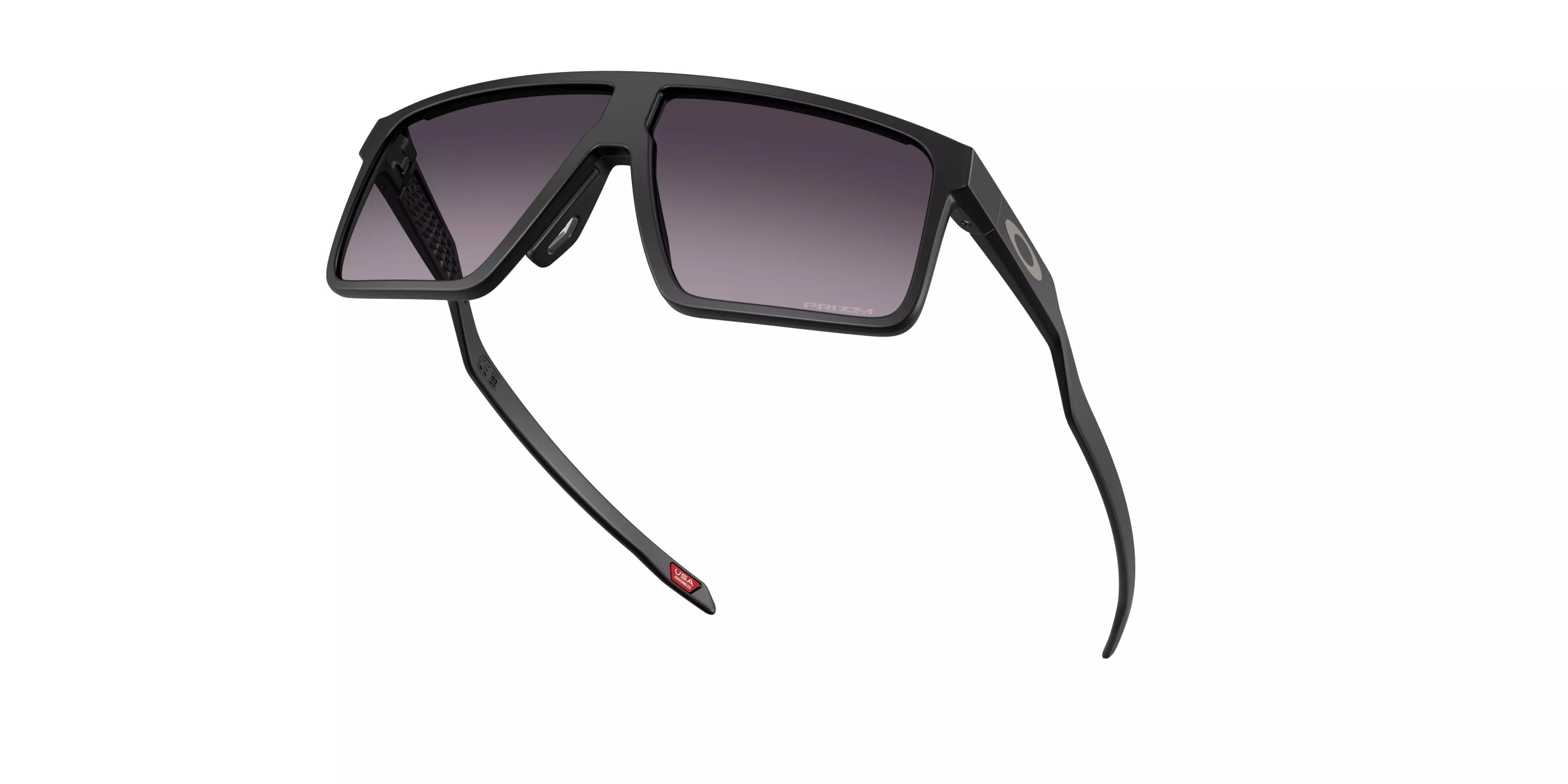 Oakley Helux Prizm Grey Gradient Sunglasses - Matte Black - BLACK/GREY