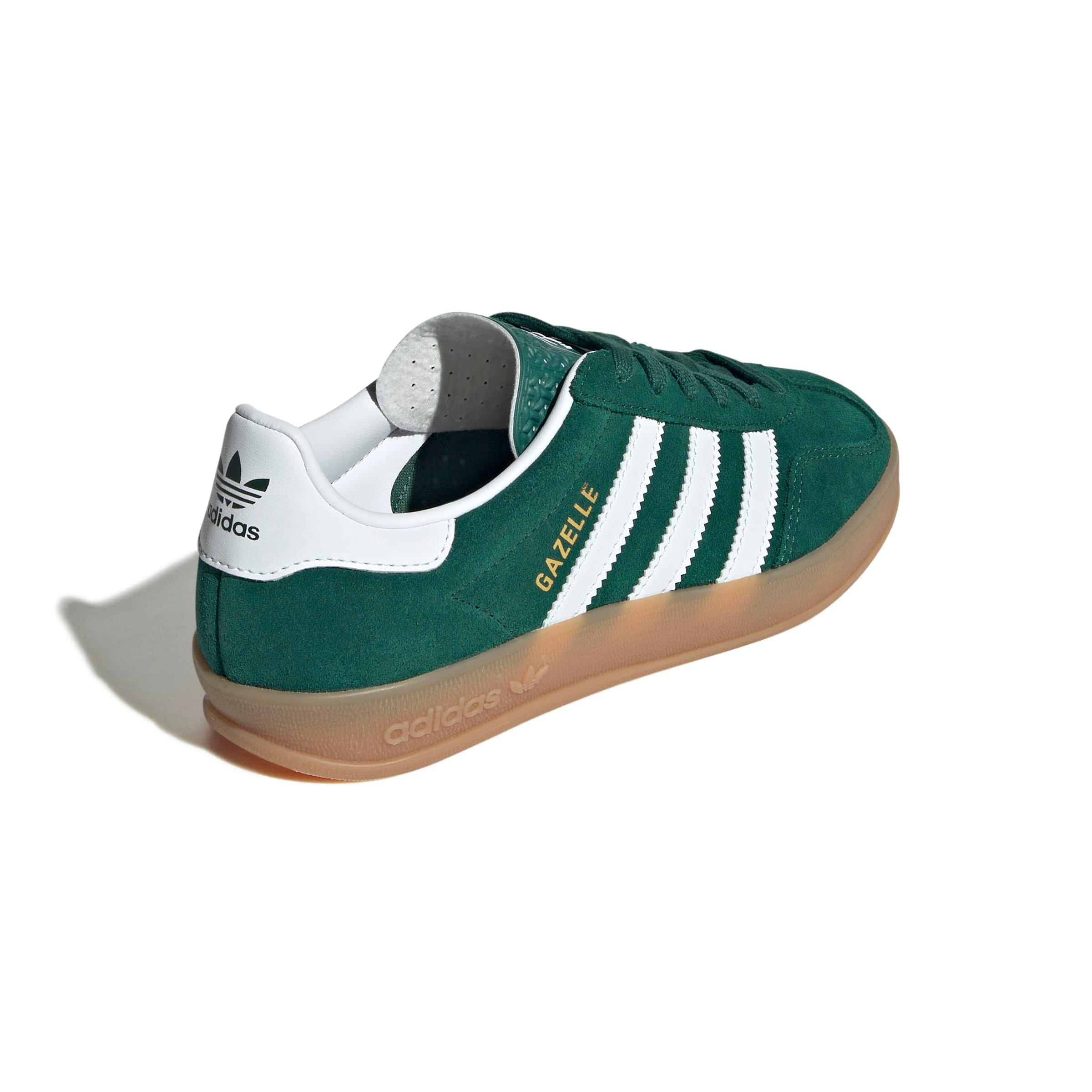adidas Originals Gazelle Grade School Boys' "Collegiate Green/Ftwr White/Gum 2" Shoe